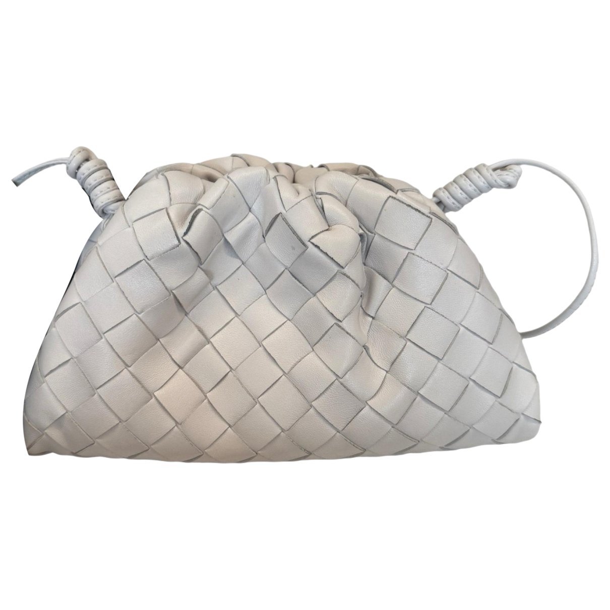 Pouch leather handbag