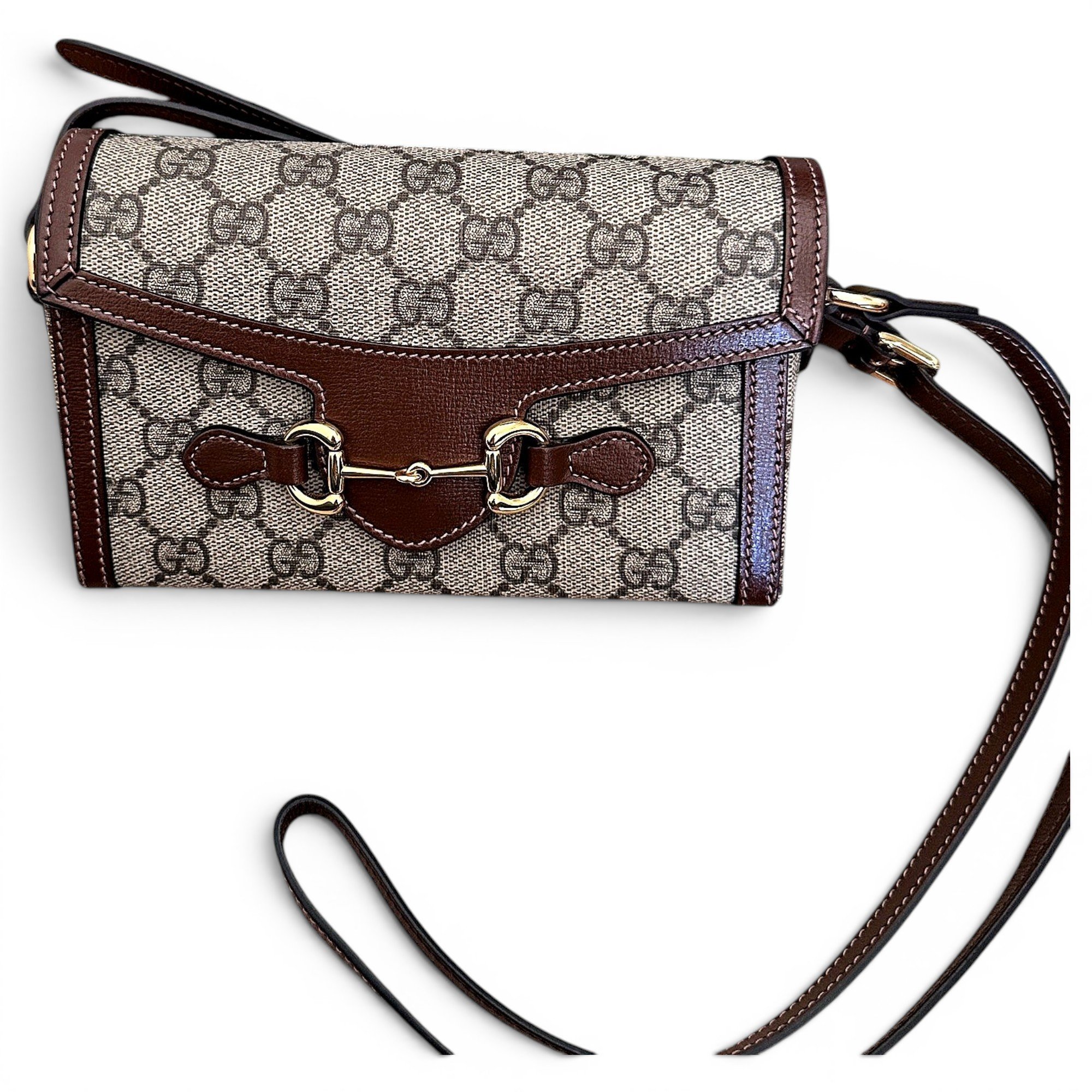 Horsebit 1955 leather handbag