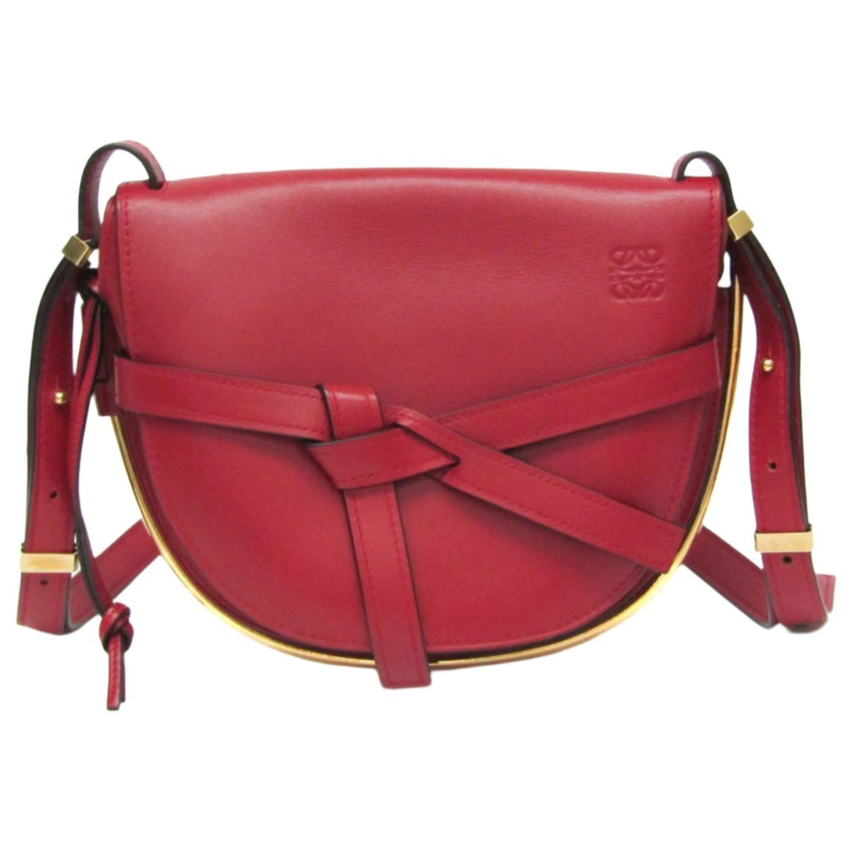 Gate leather handbag