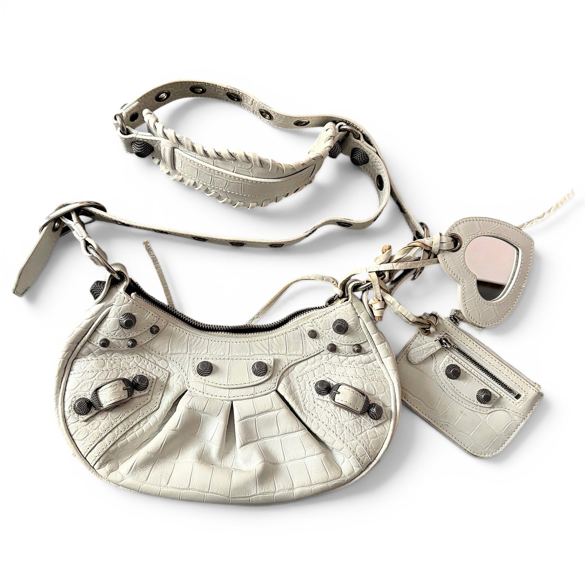 Le Cagole leather handbag