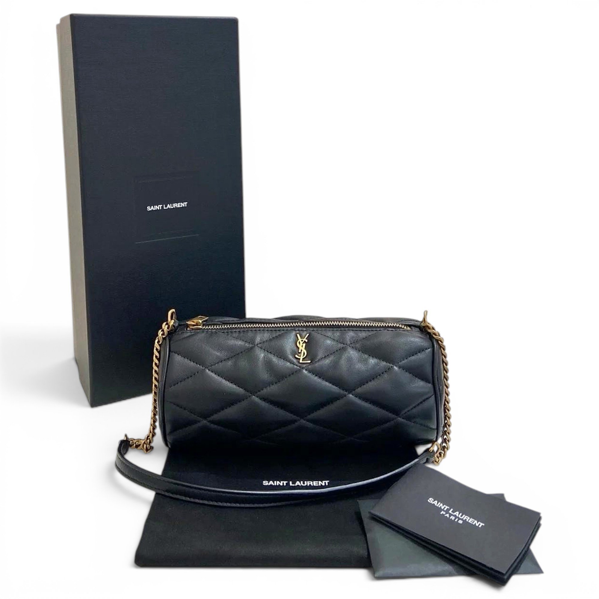 Saint Laurent Sade leather mini bag