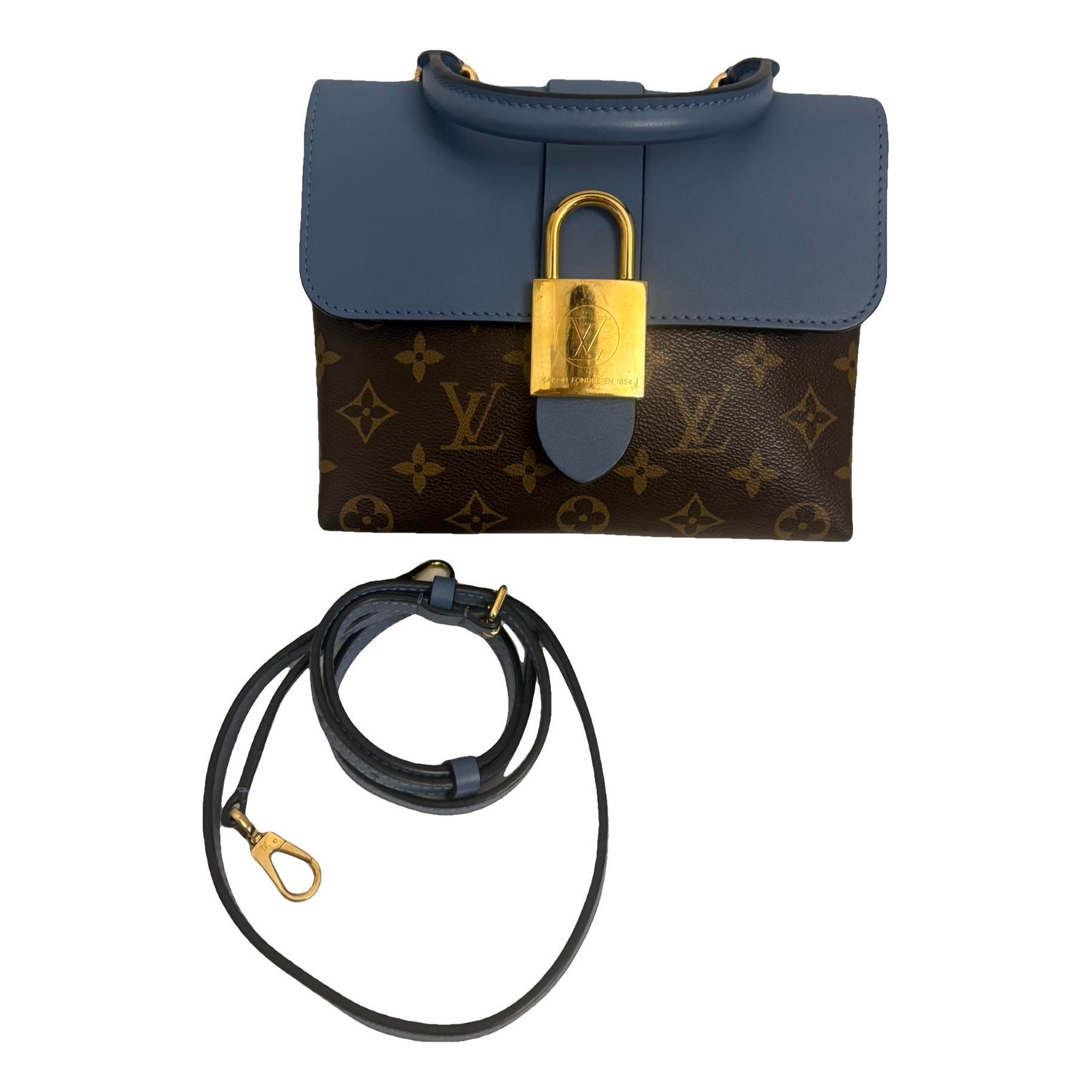 Louis Vuitton Locky BB cloth handbag
