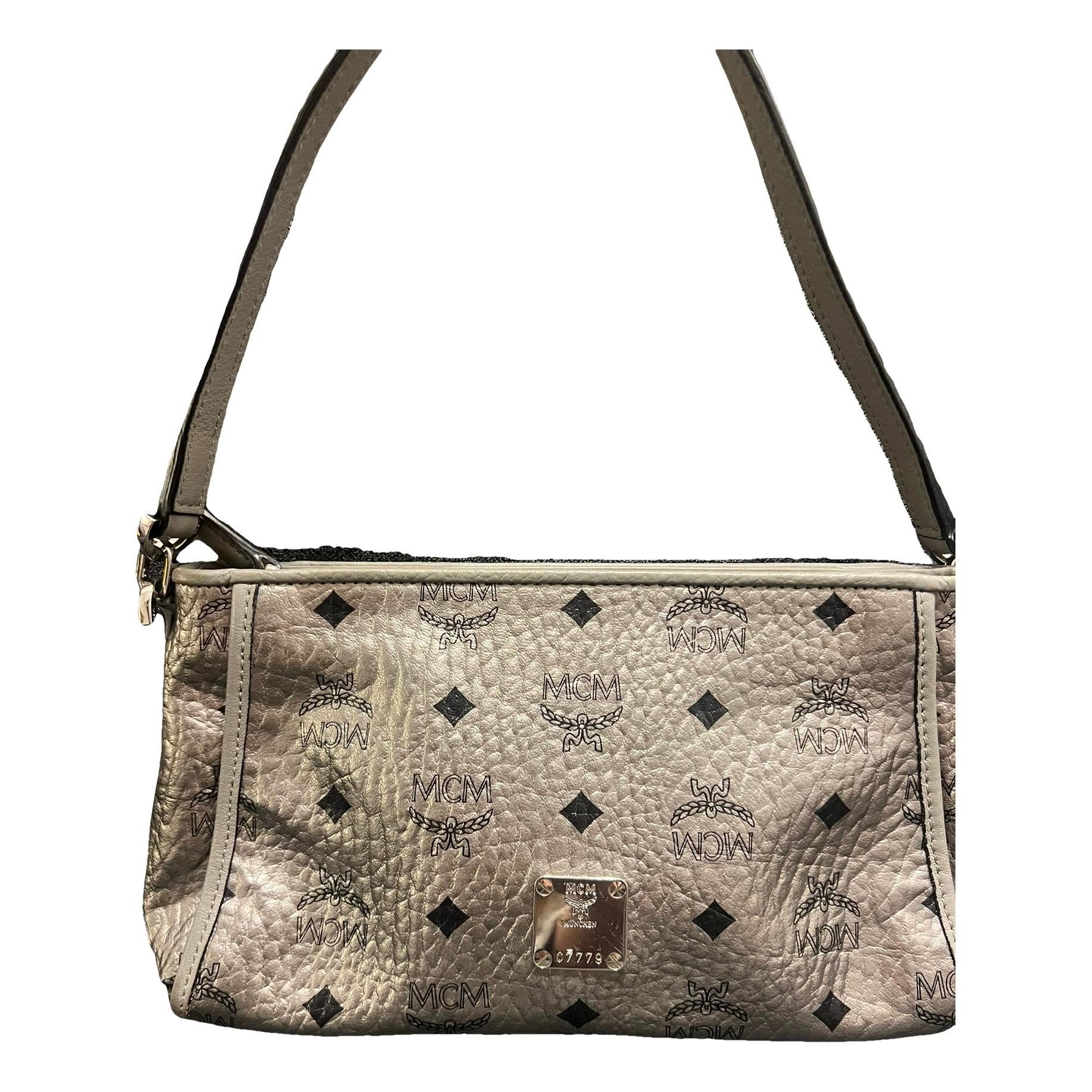 Vegan leather crossbody bag