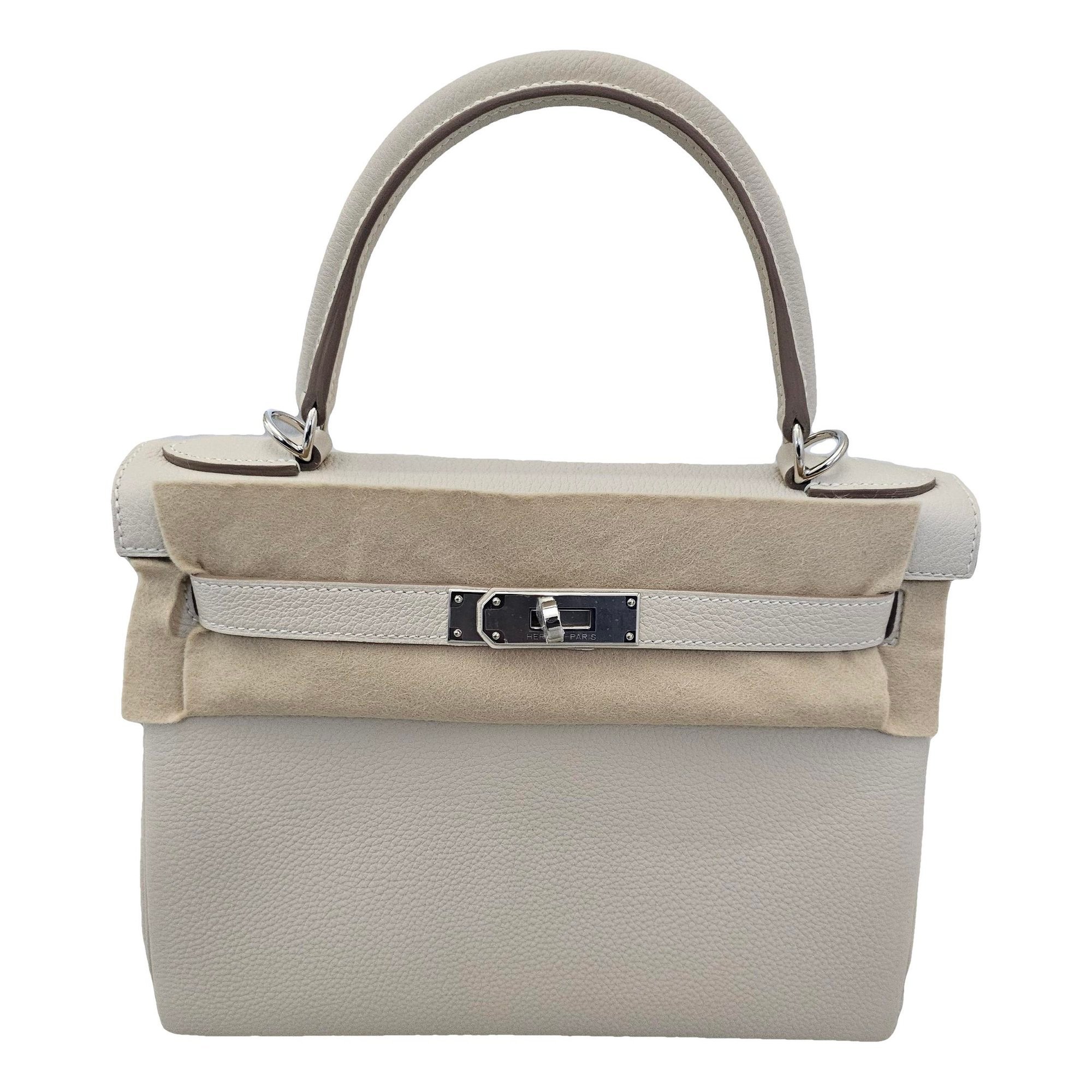 Kelly 28 leather handbag