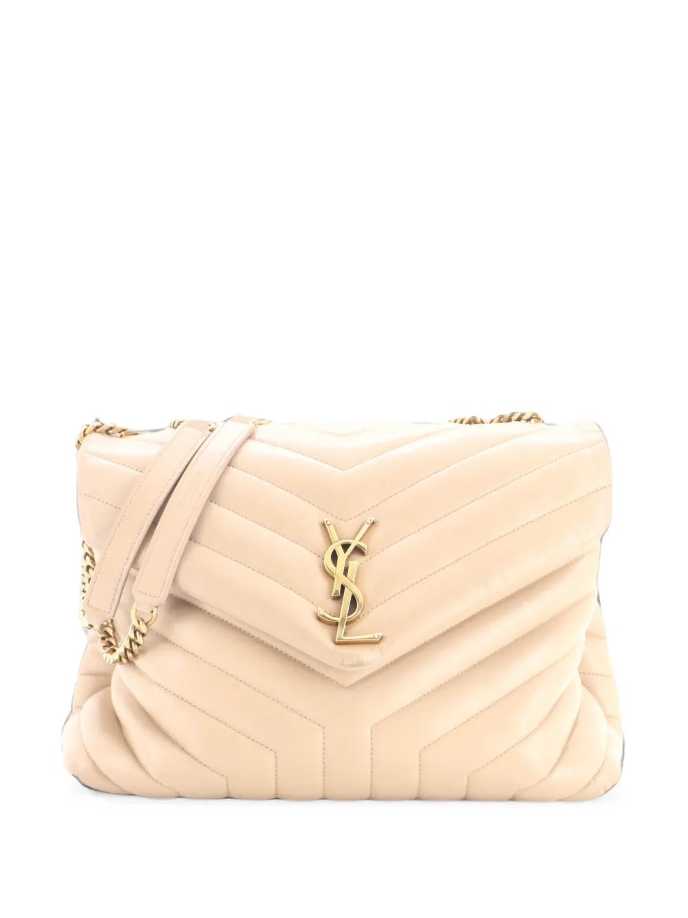 Loulou Matelasse Chevron Leather Medium shoulder bag