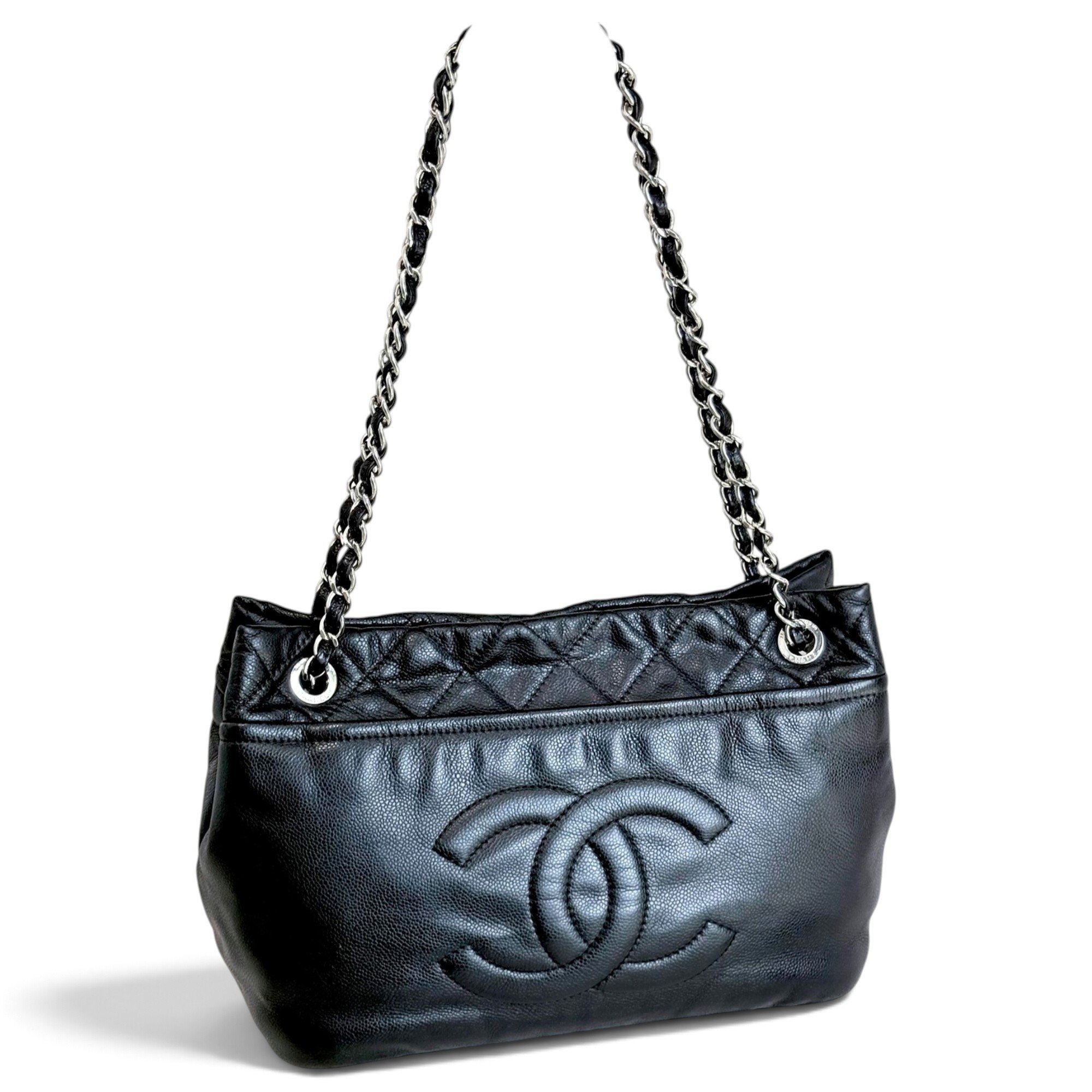 Leather tote