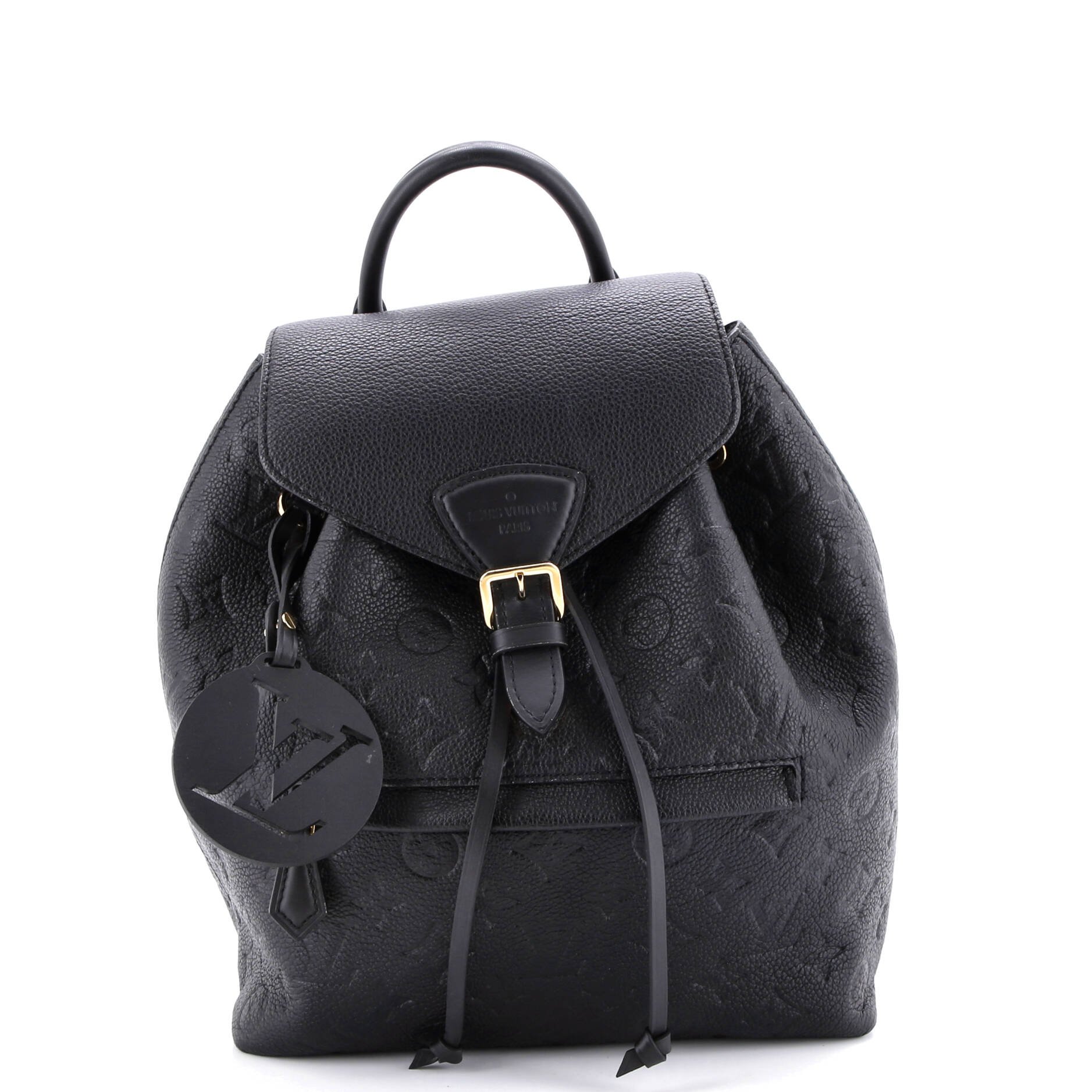 Louis Vuitton Montsouris NM Backpack Monogram Empreinte Leather PM