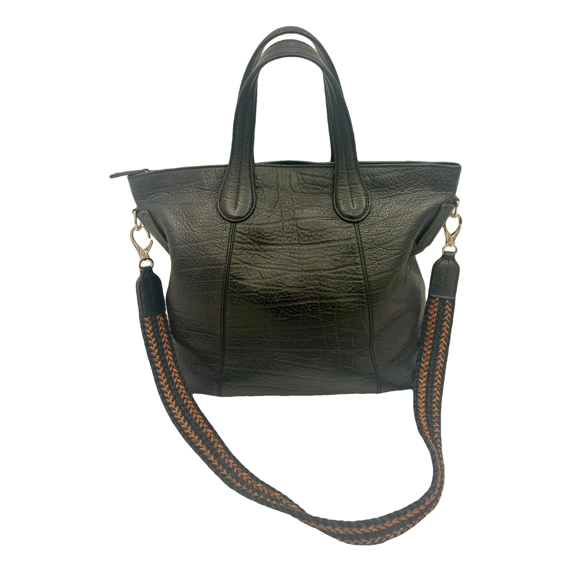Leather handbag