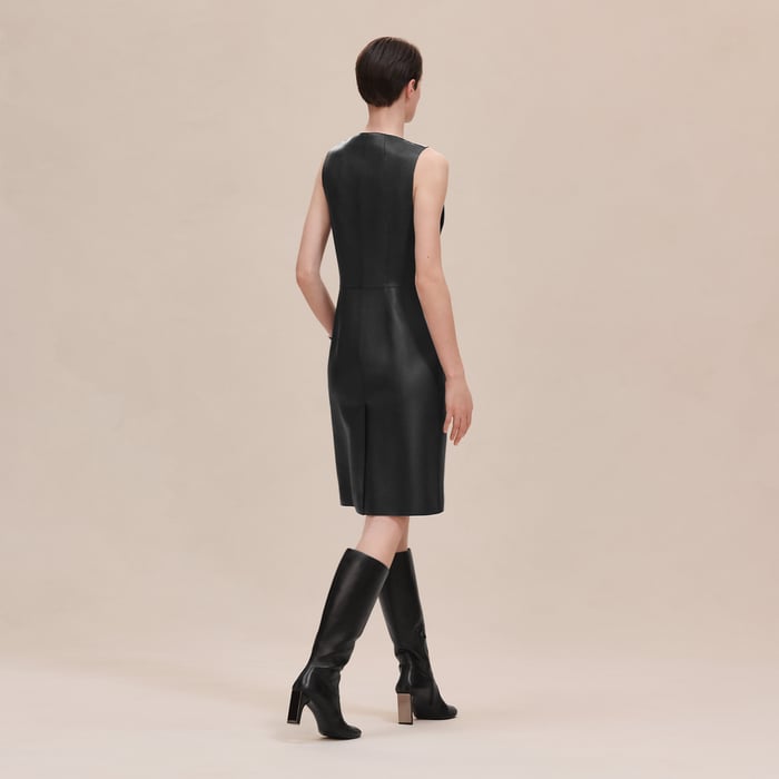 Noir Long Vest