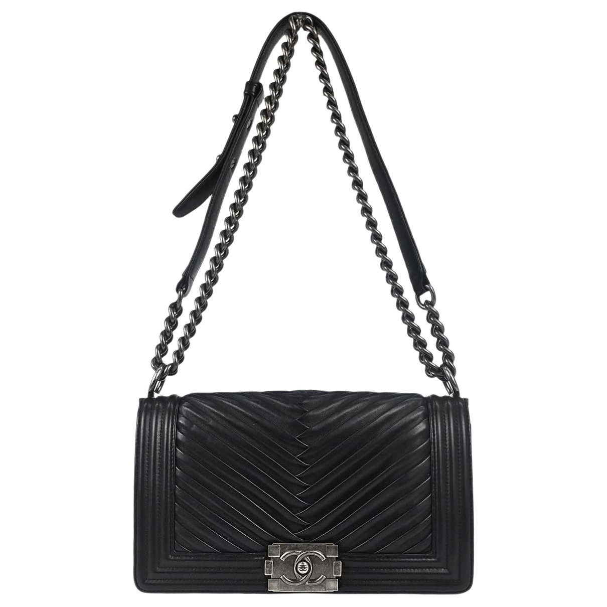 Boy leather handbag