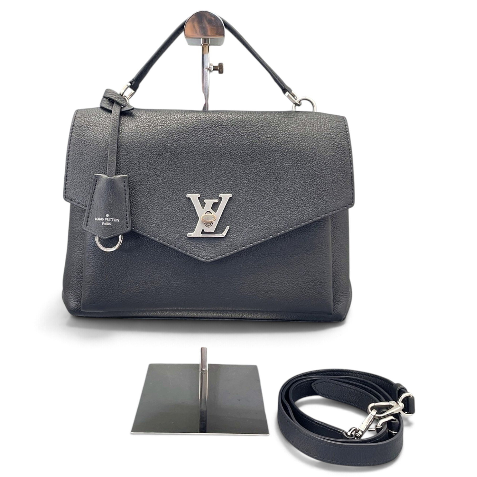 Lockme leather handbag