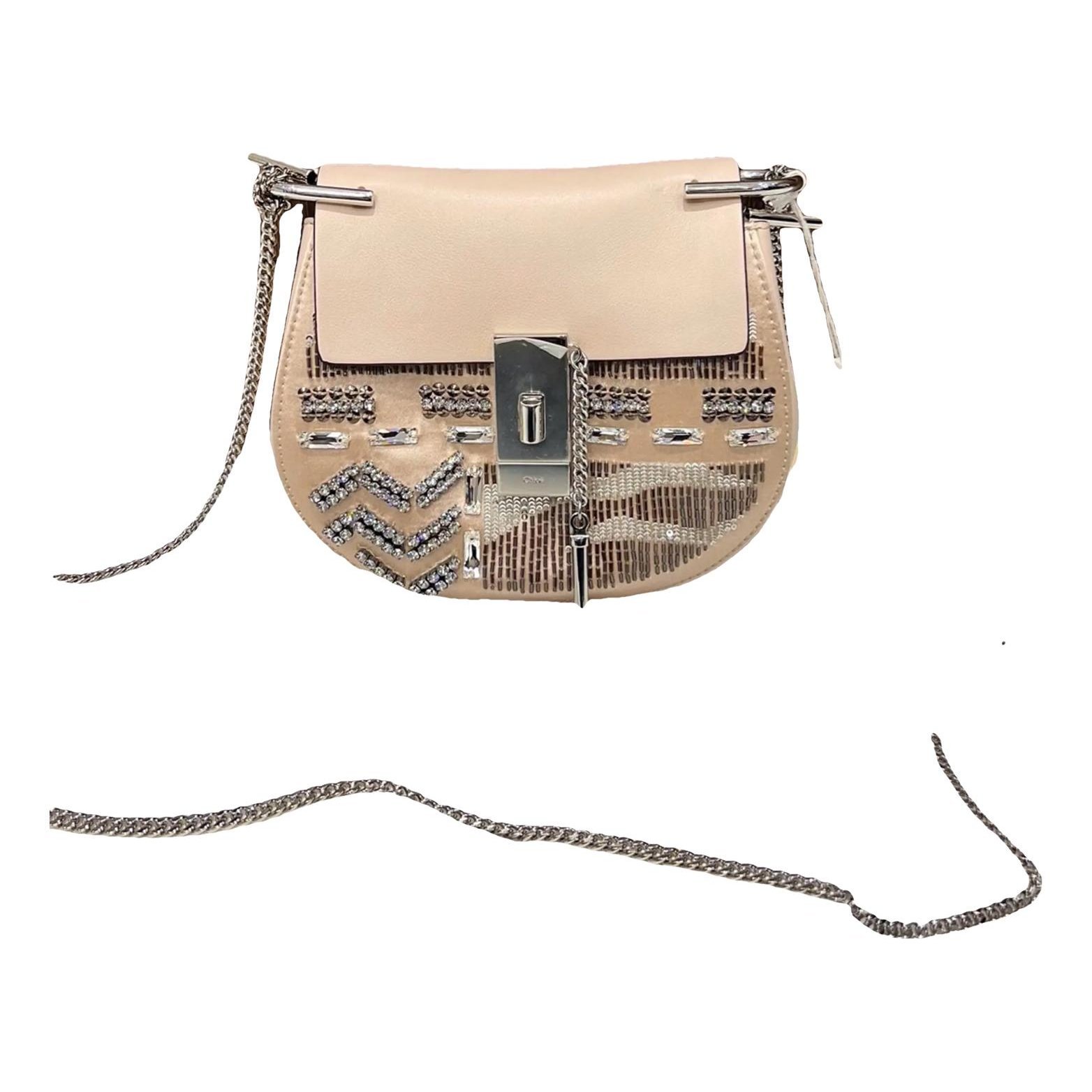 Drew leather crossbody bag