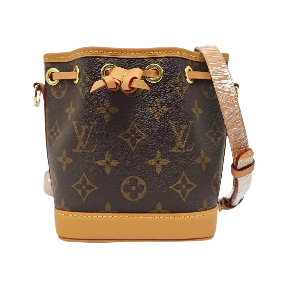 Nano Noé leather handbag