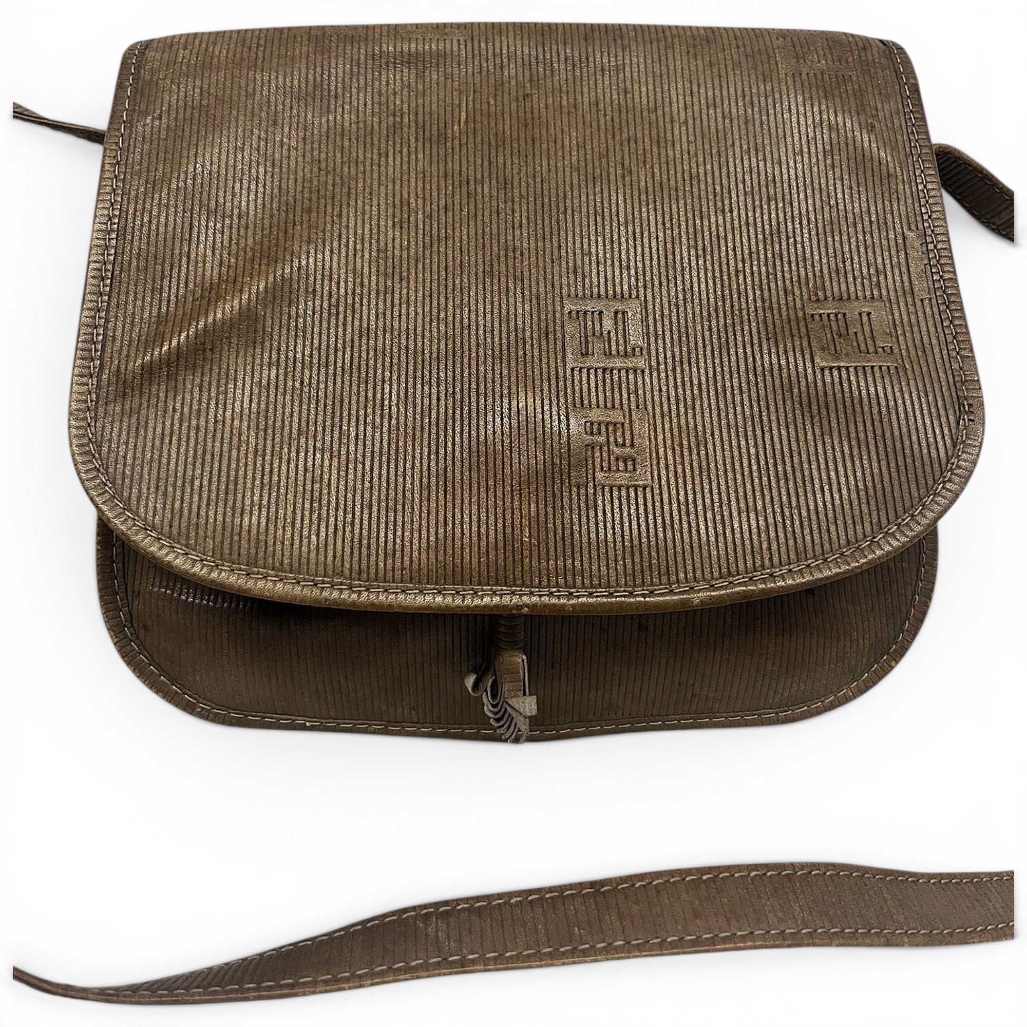Leather crossbody bag