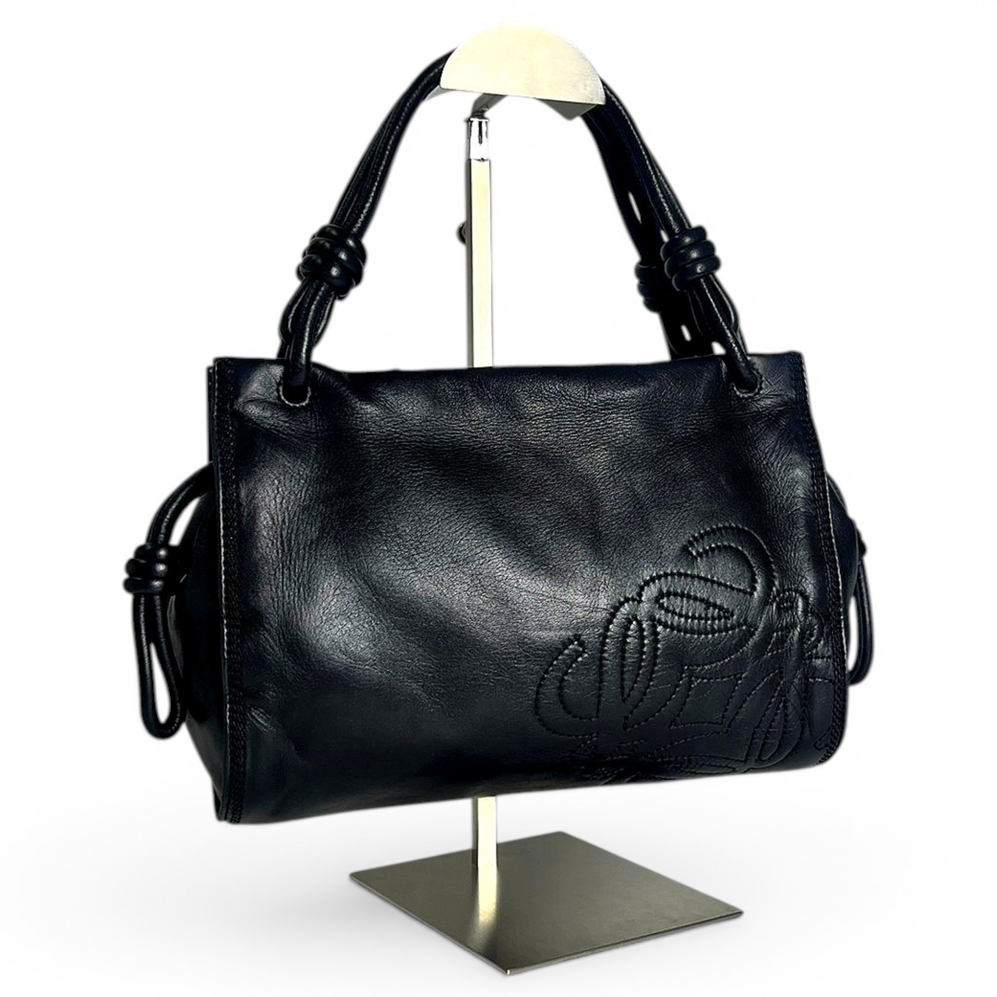 Leather handbag