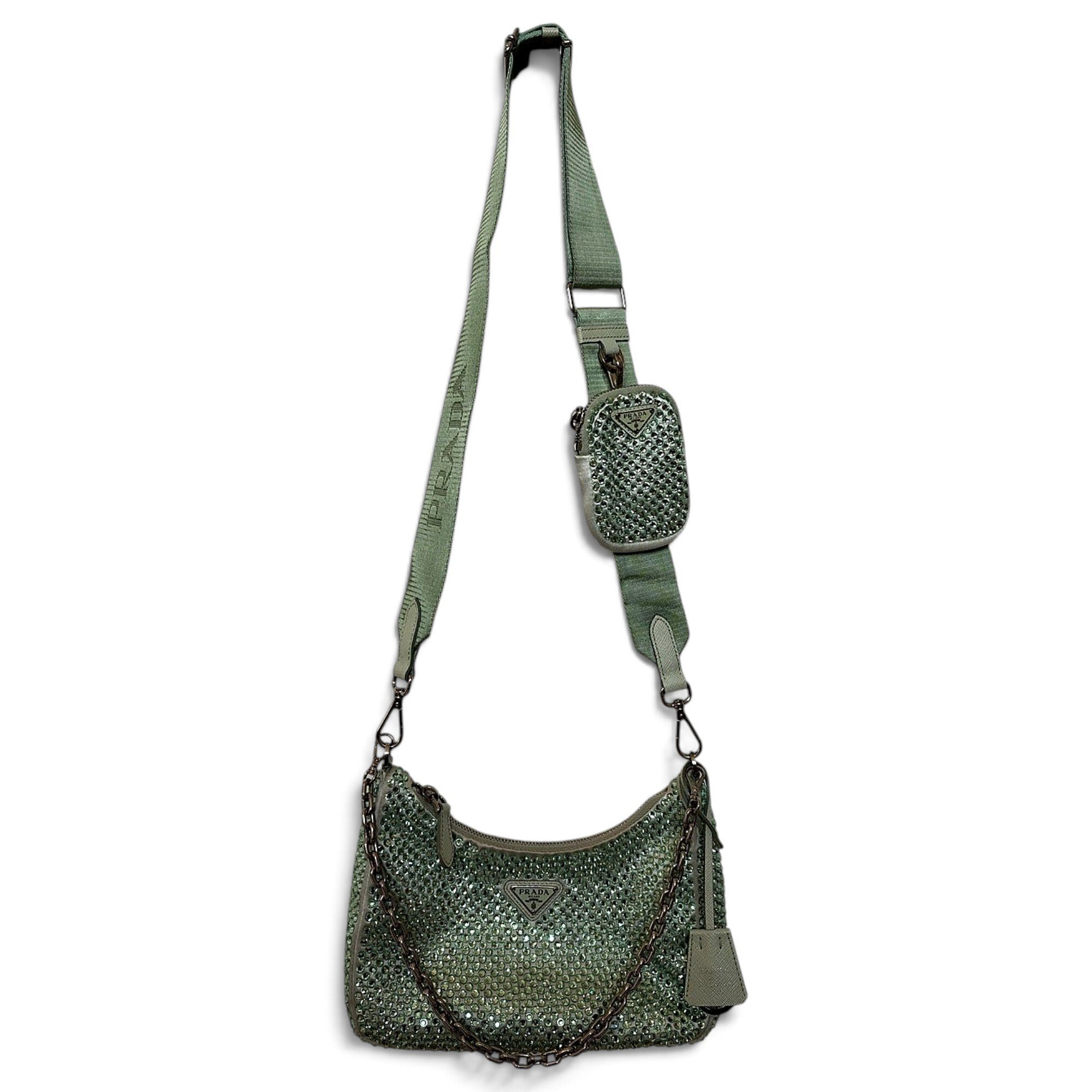 Prada Re-Edition 2005 silk handbag