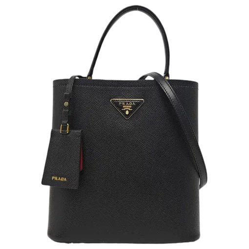 Panier leather handbag