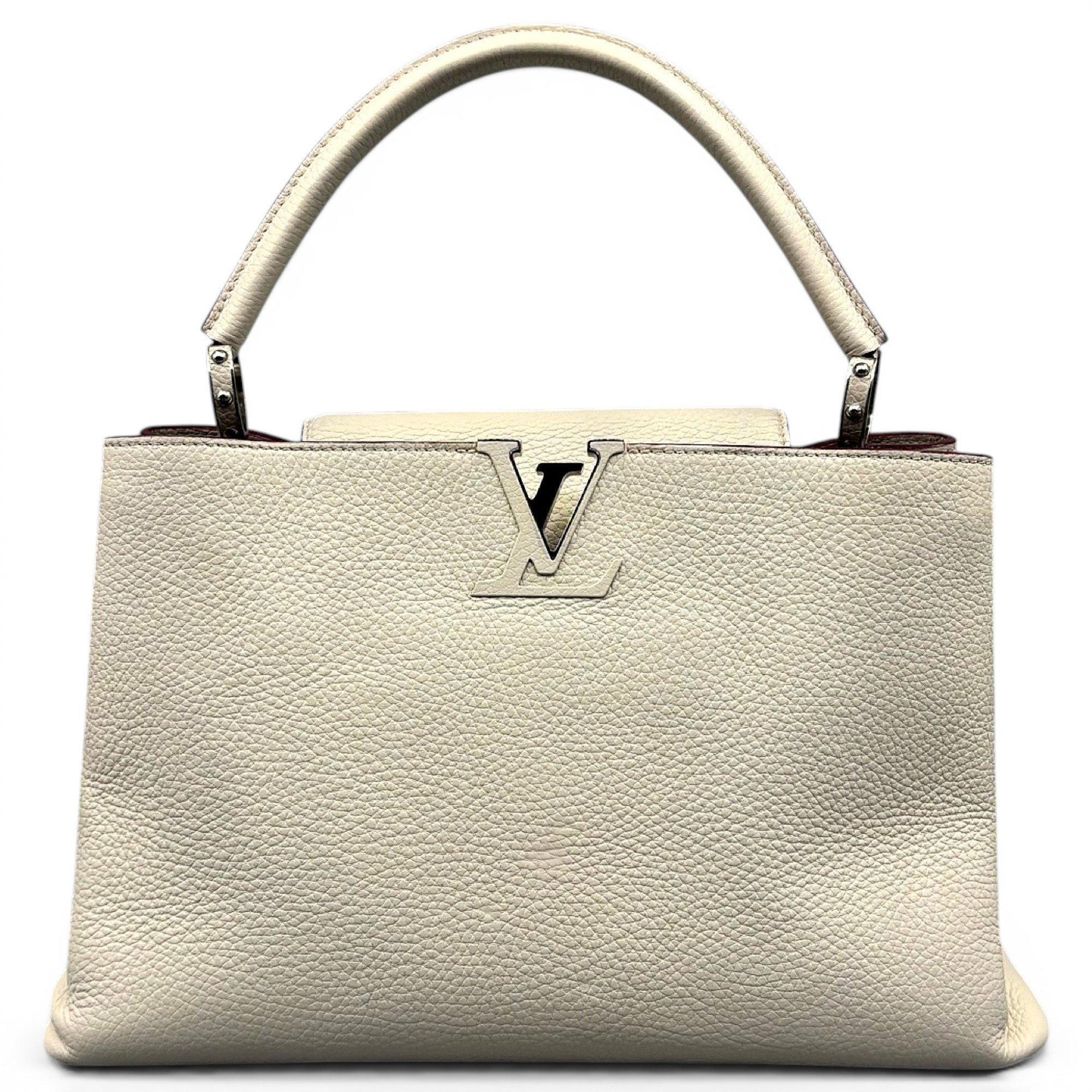 Capucines leather handbag
