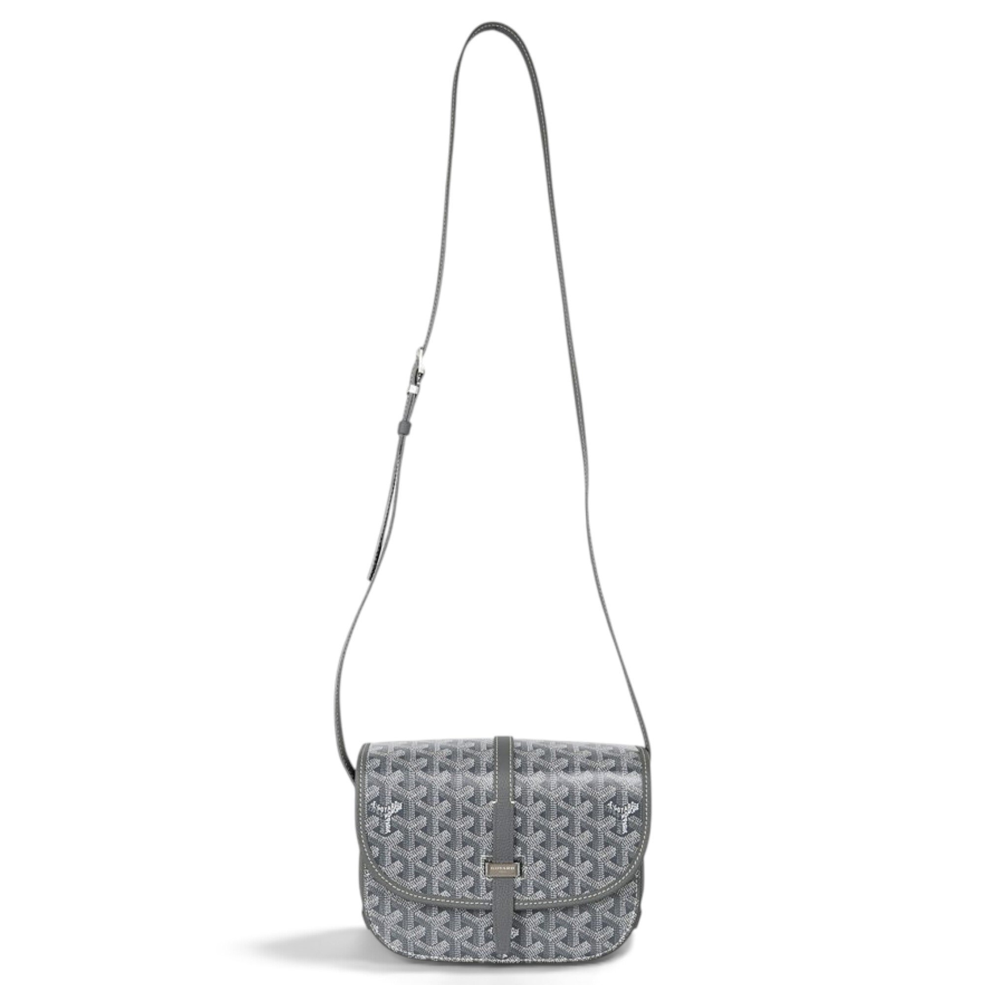 Goyard Belvedère leather crossbody bag