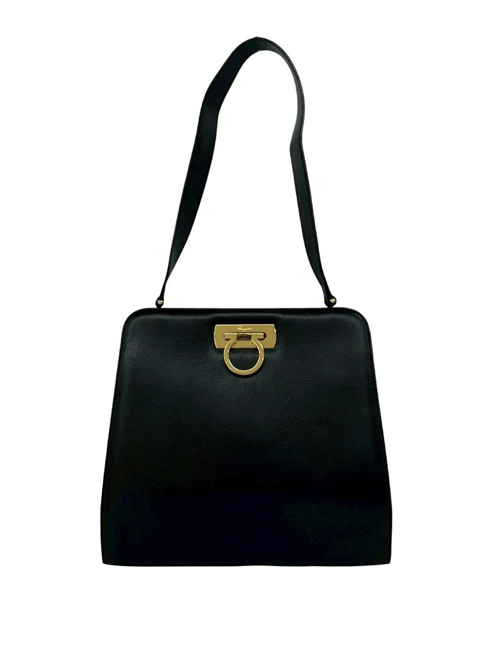 1990-2000 Leather Gancini shoulder bag