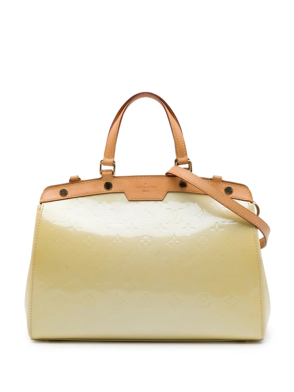 2011 Monogram Vernis Brea MM satchel
