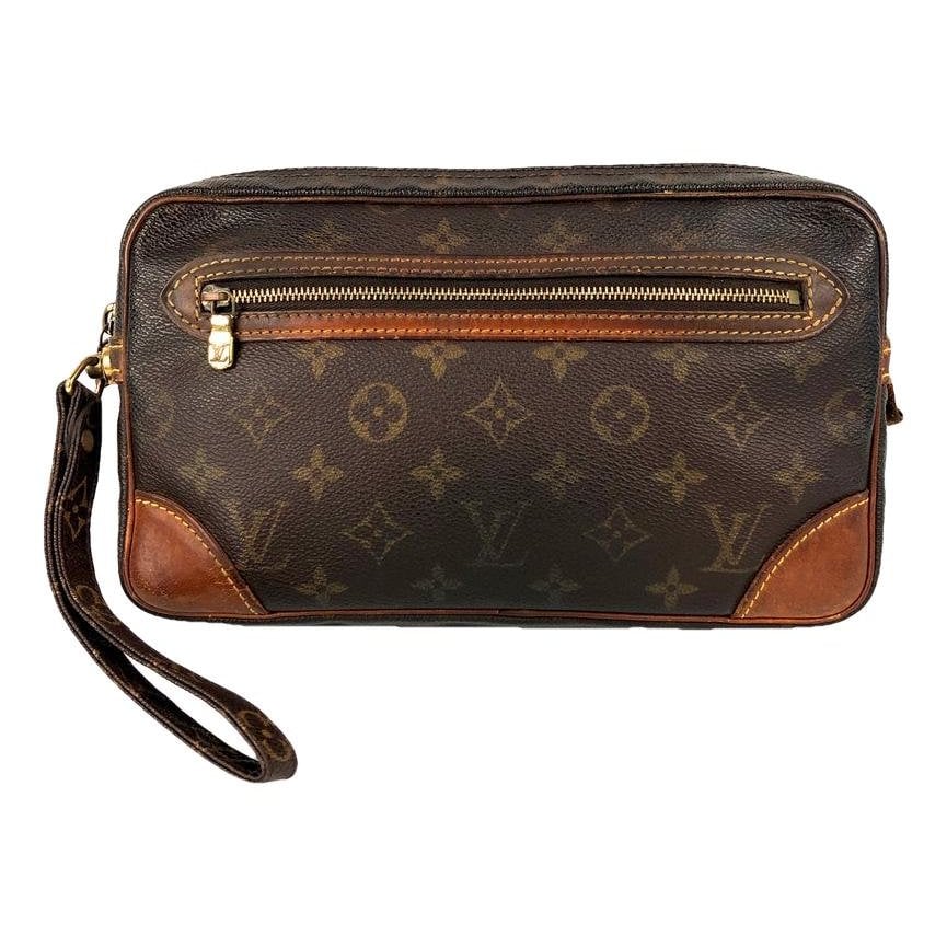 Marly Dragonne cloth clutch bag