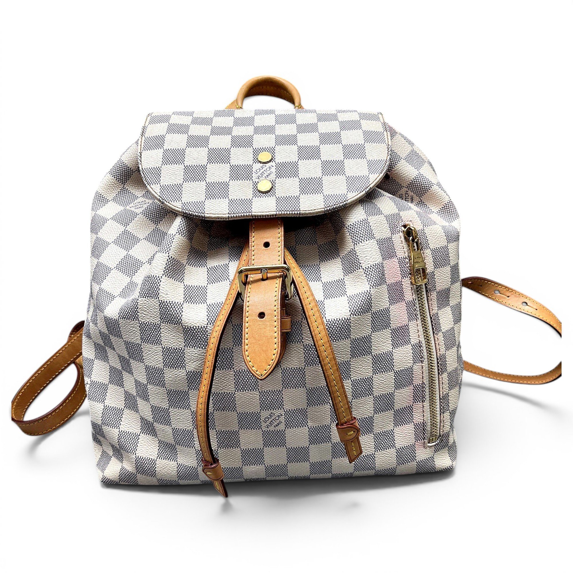 Sperone leather backpack