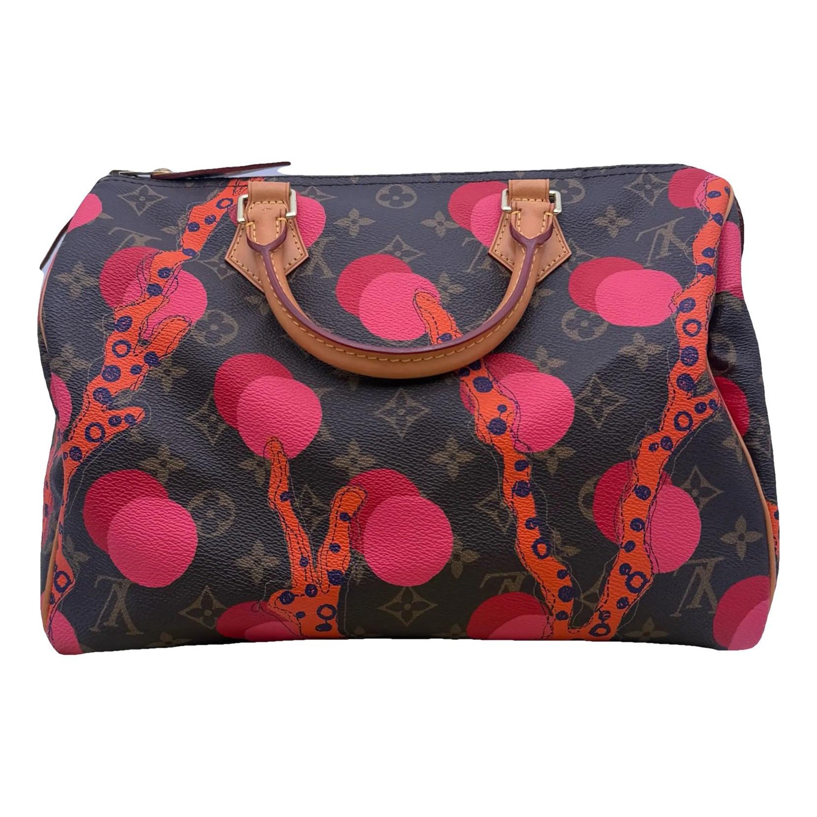 Speedy vinyl handbag