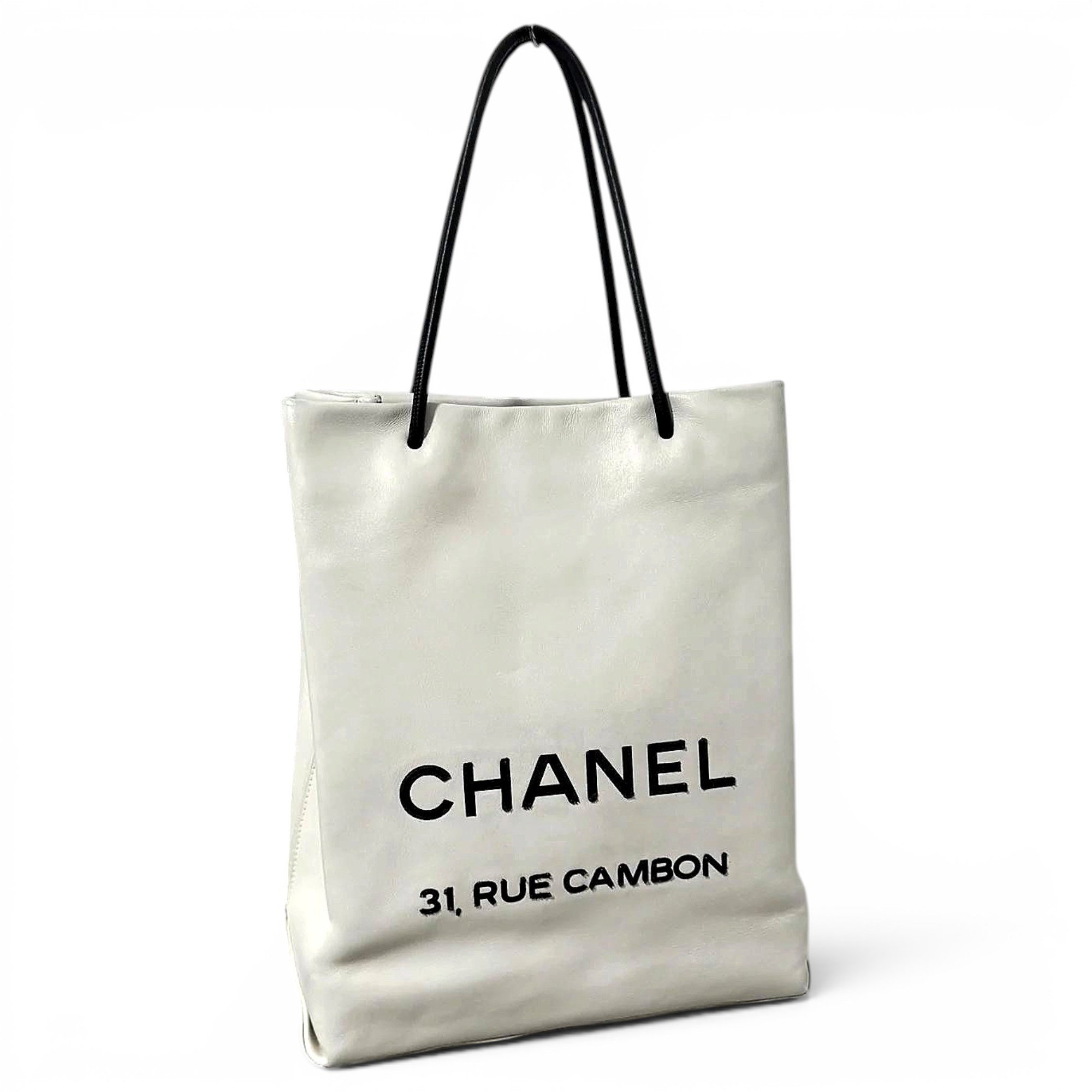 Leather tote