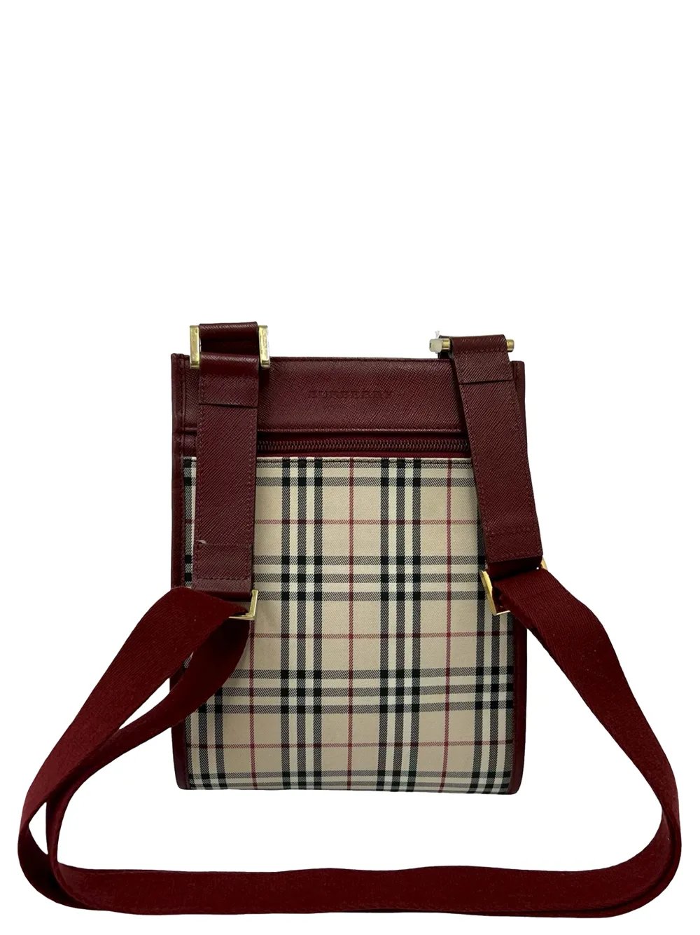 2000-2017 House Check Canvas crossbody bag