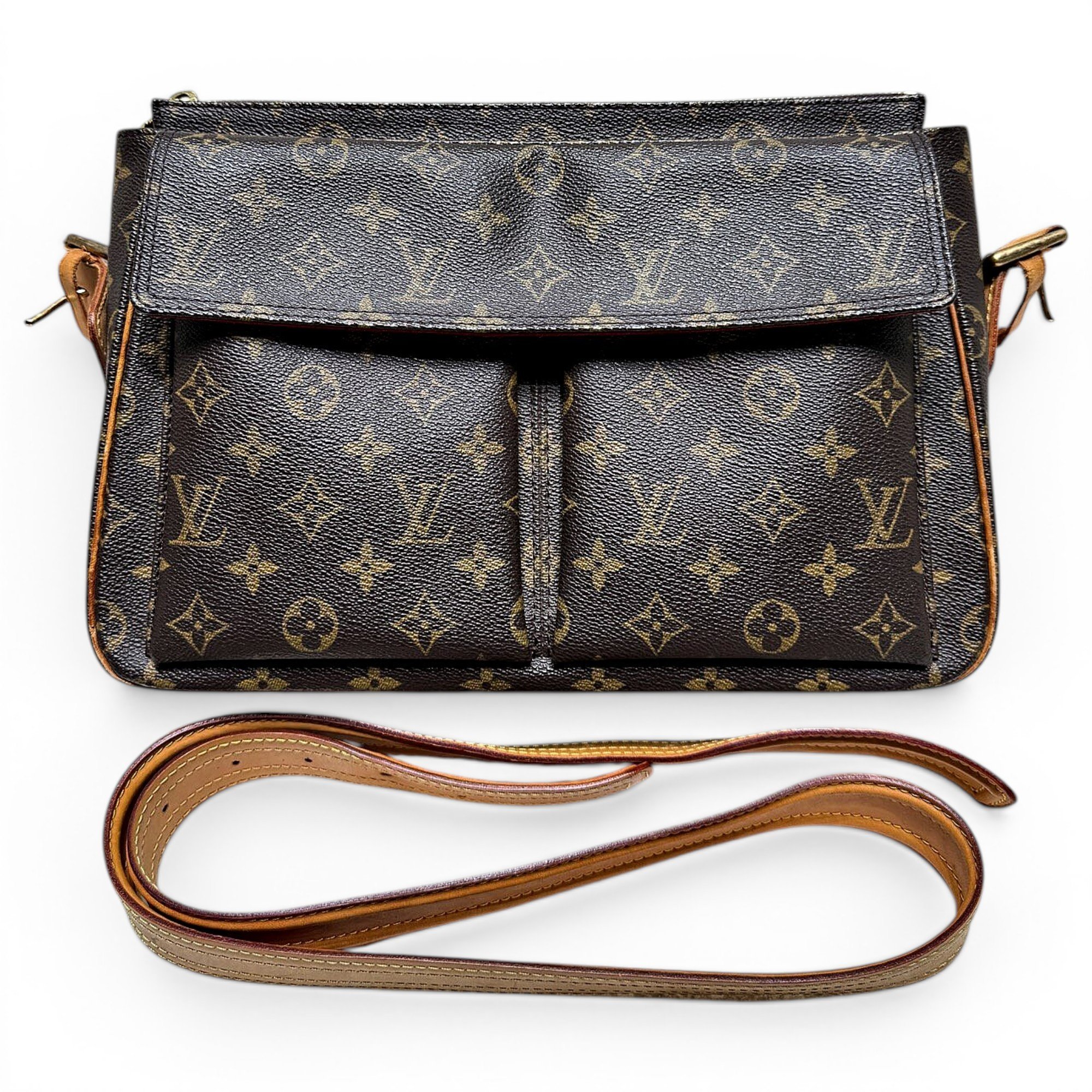 Leather handbag