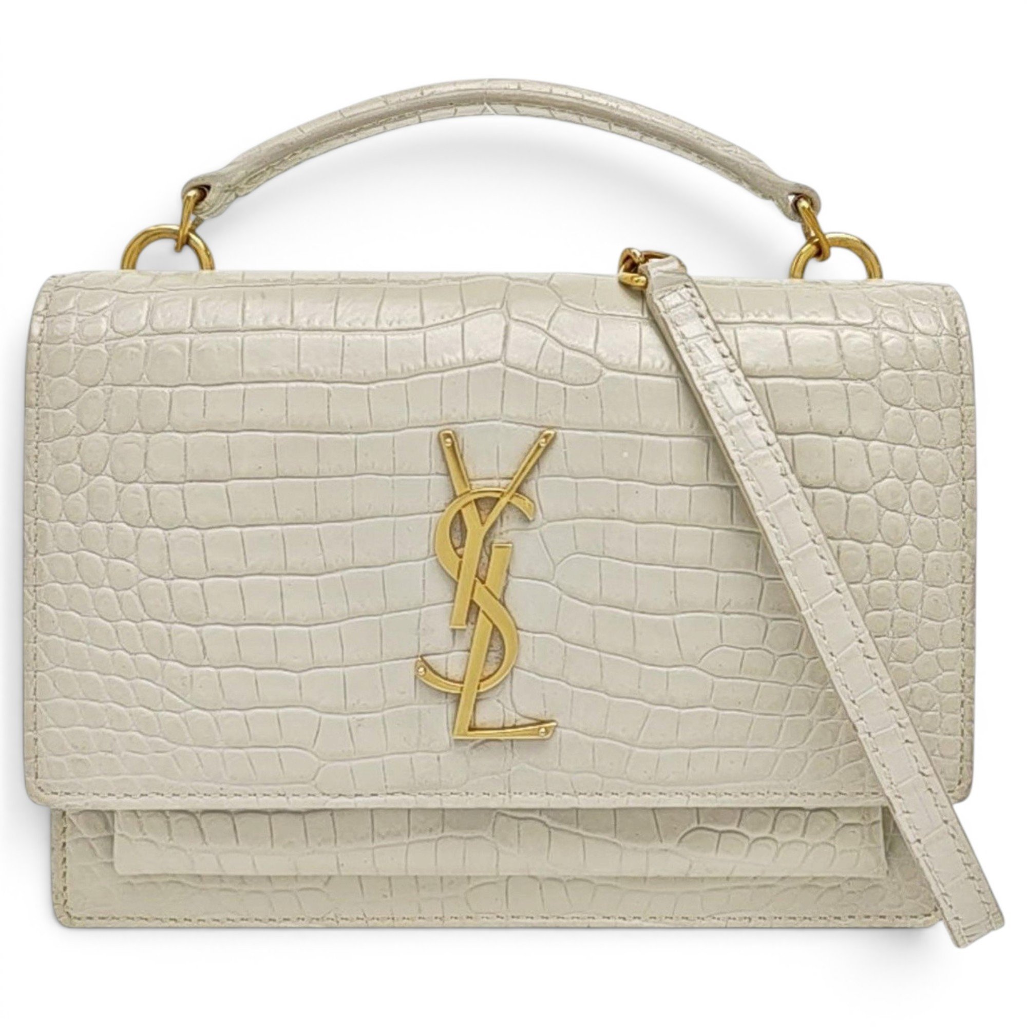 Sunset leather handbag