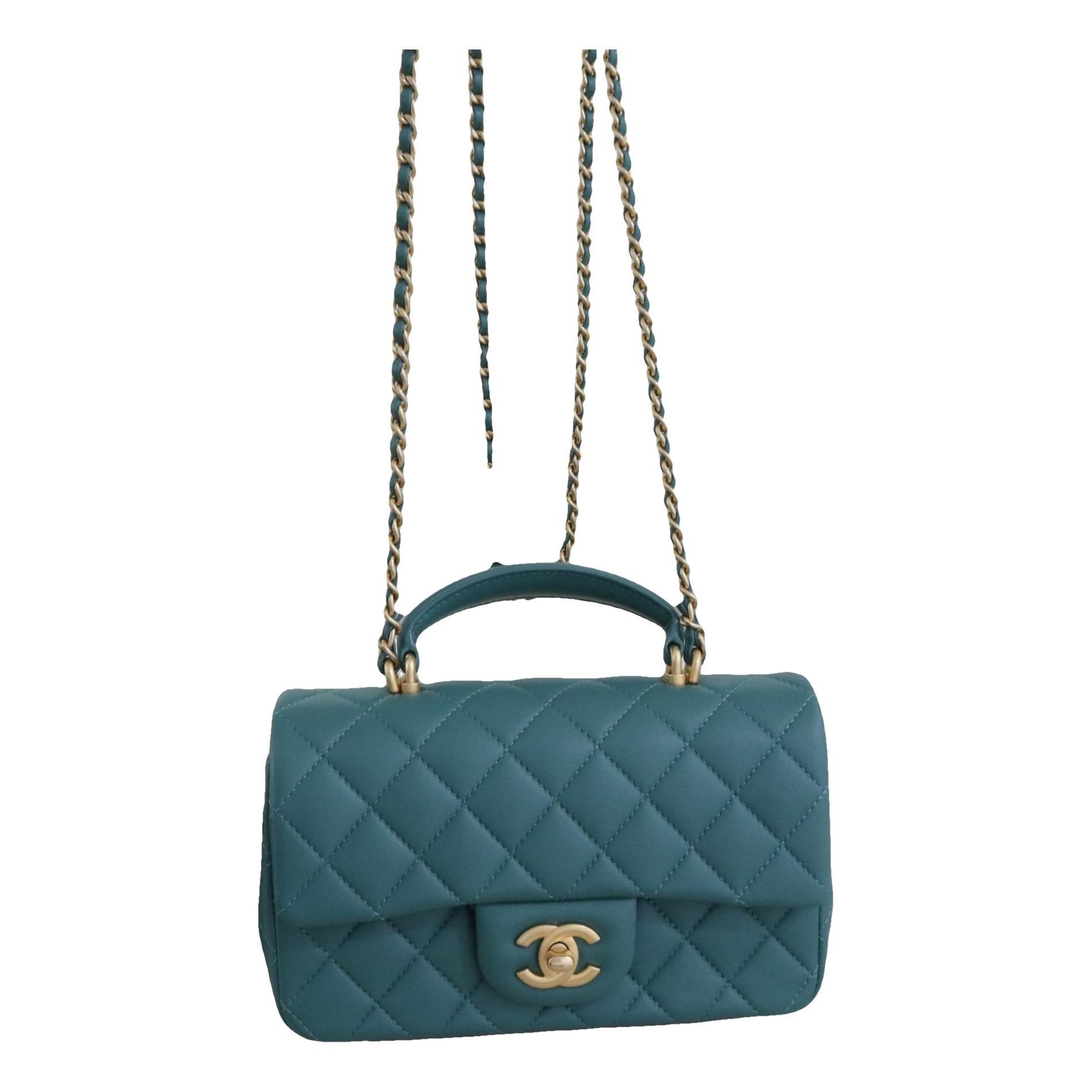 Timeless Classique Top Handle leather handbag