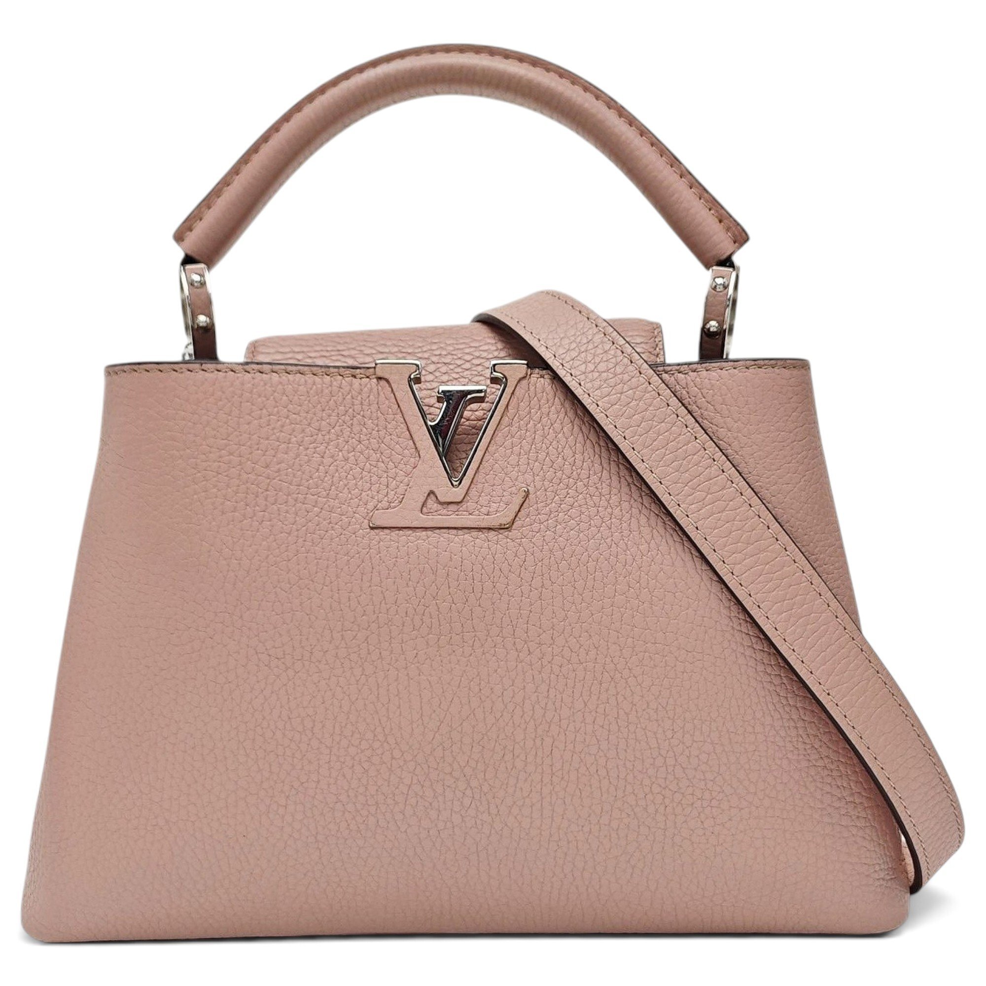 Capucines leather handbag