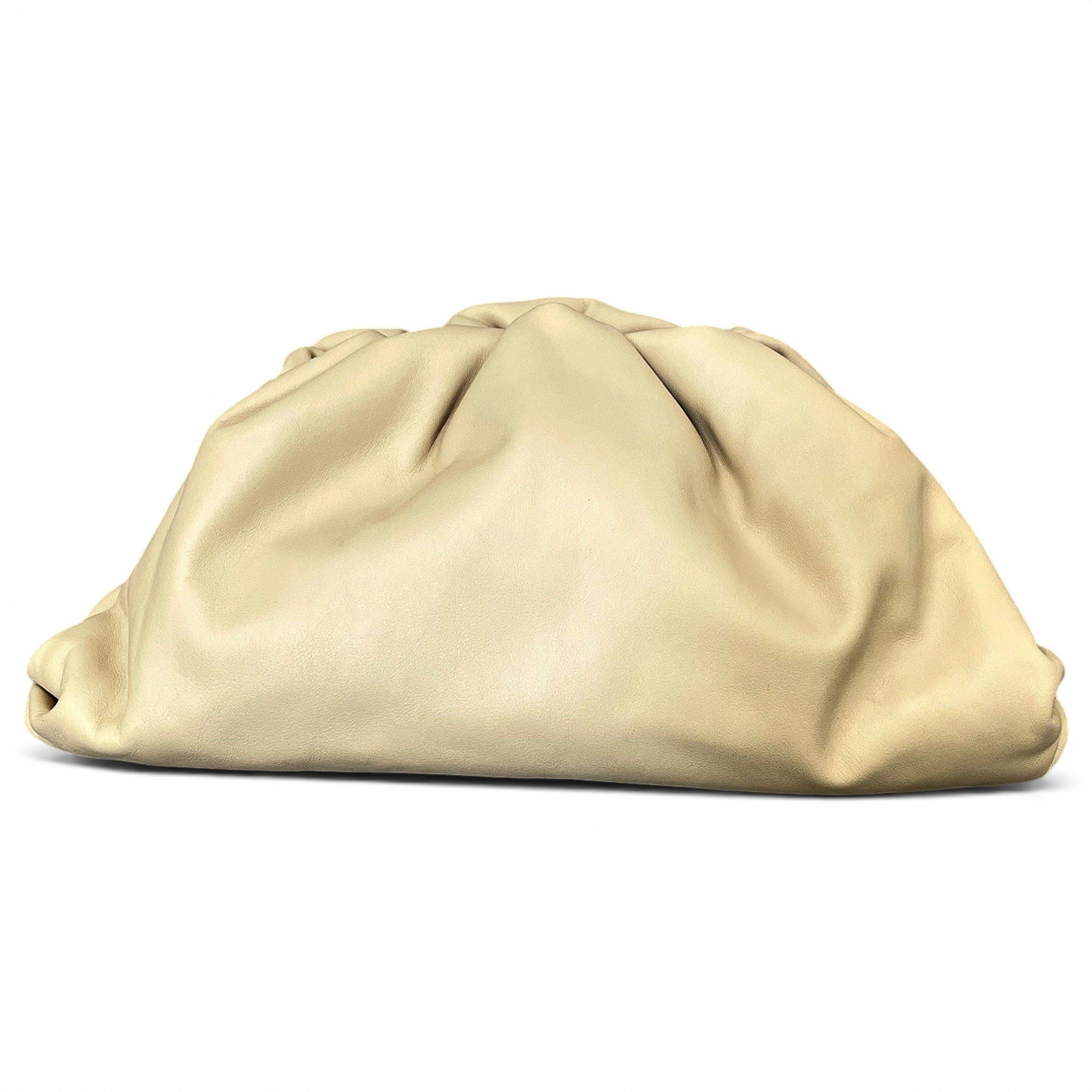 Pouch leather handbag