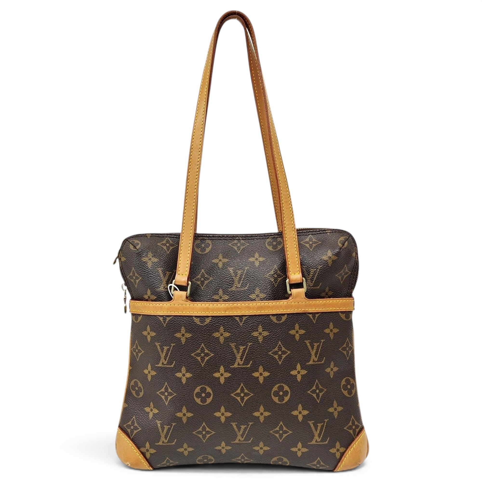 Coussin leather handbag
