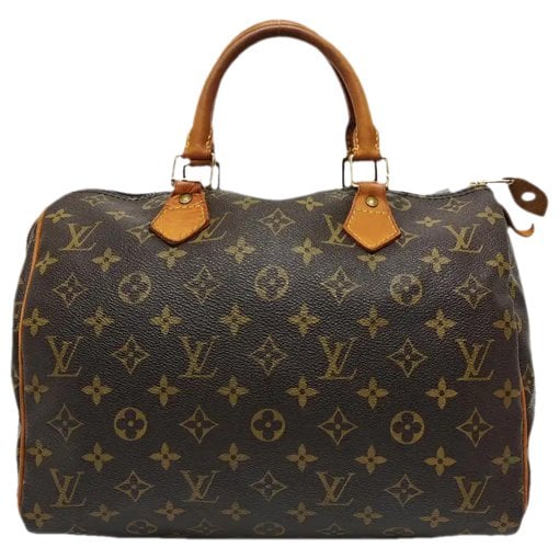 Nano Speedy / Mini HL leather handbag