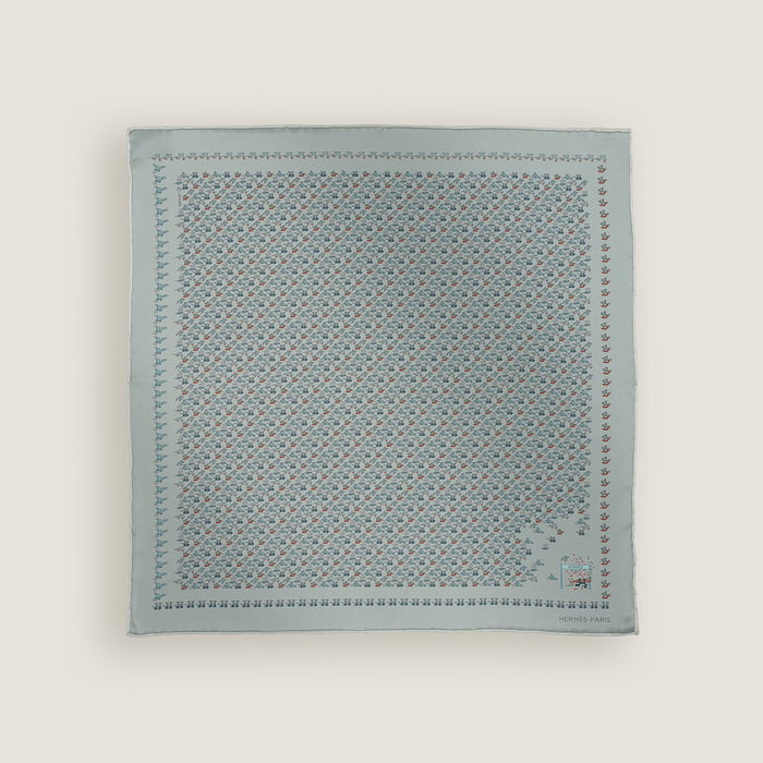 H En Mouvement Pocket Square 45