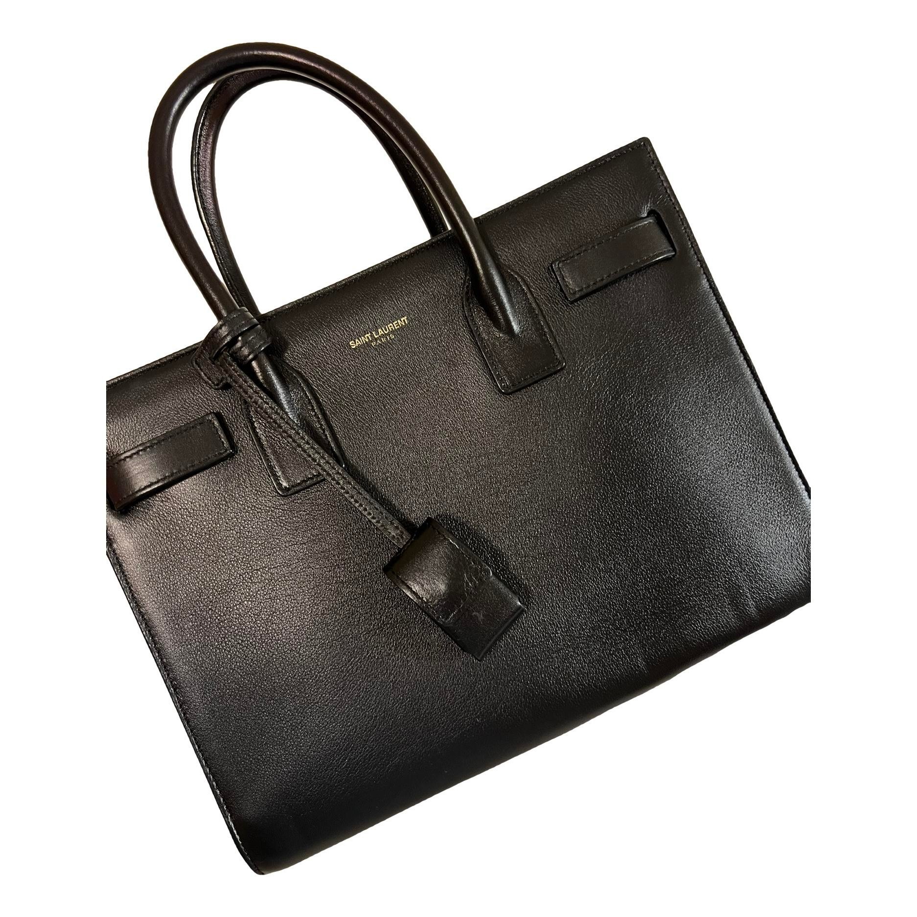 Sac de Jour leather tote