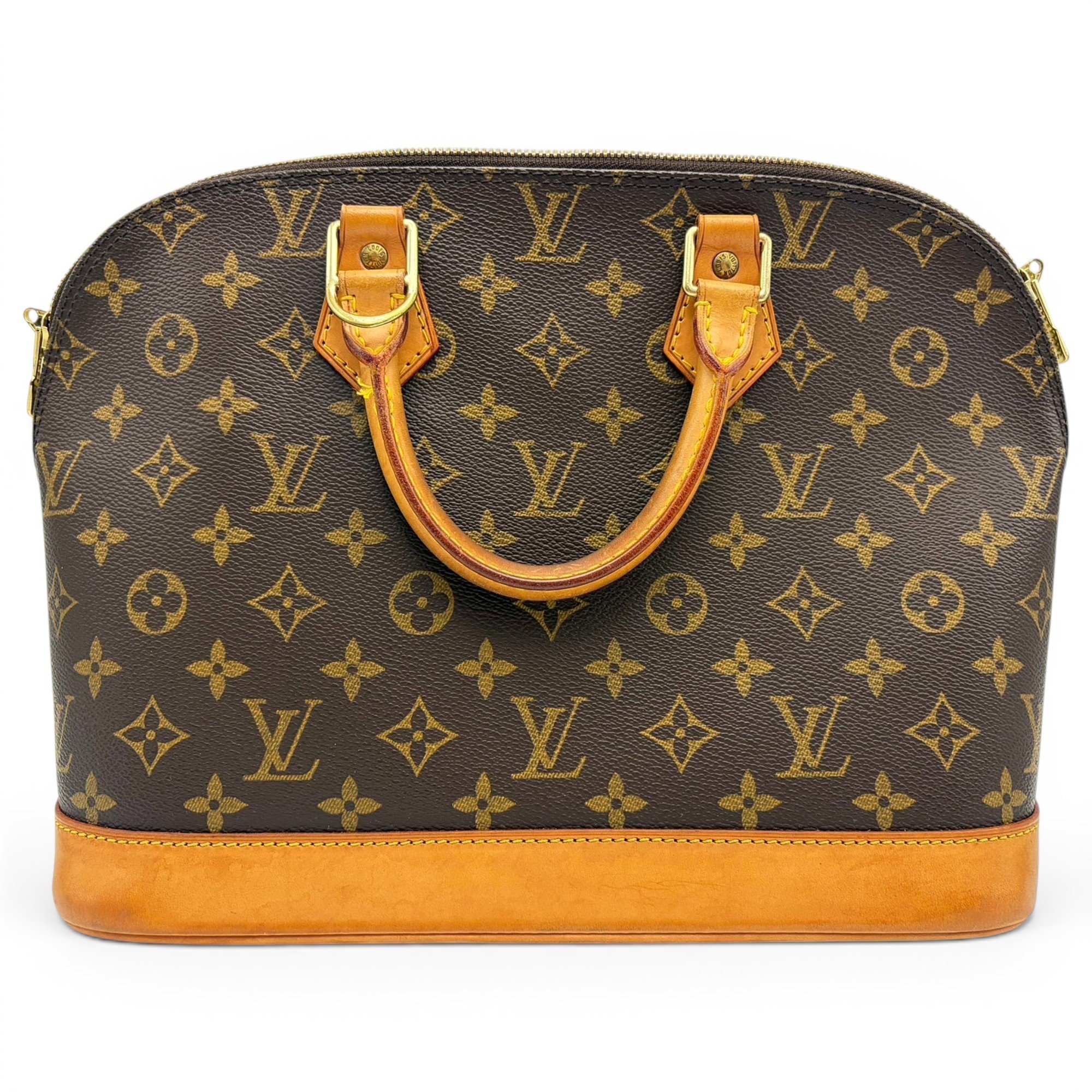 Alma leather handbag