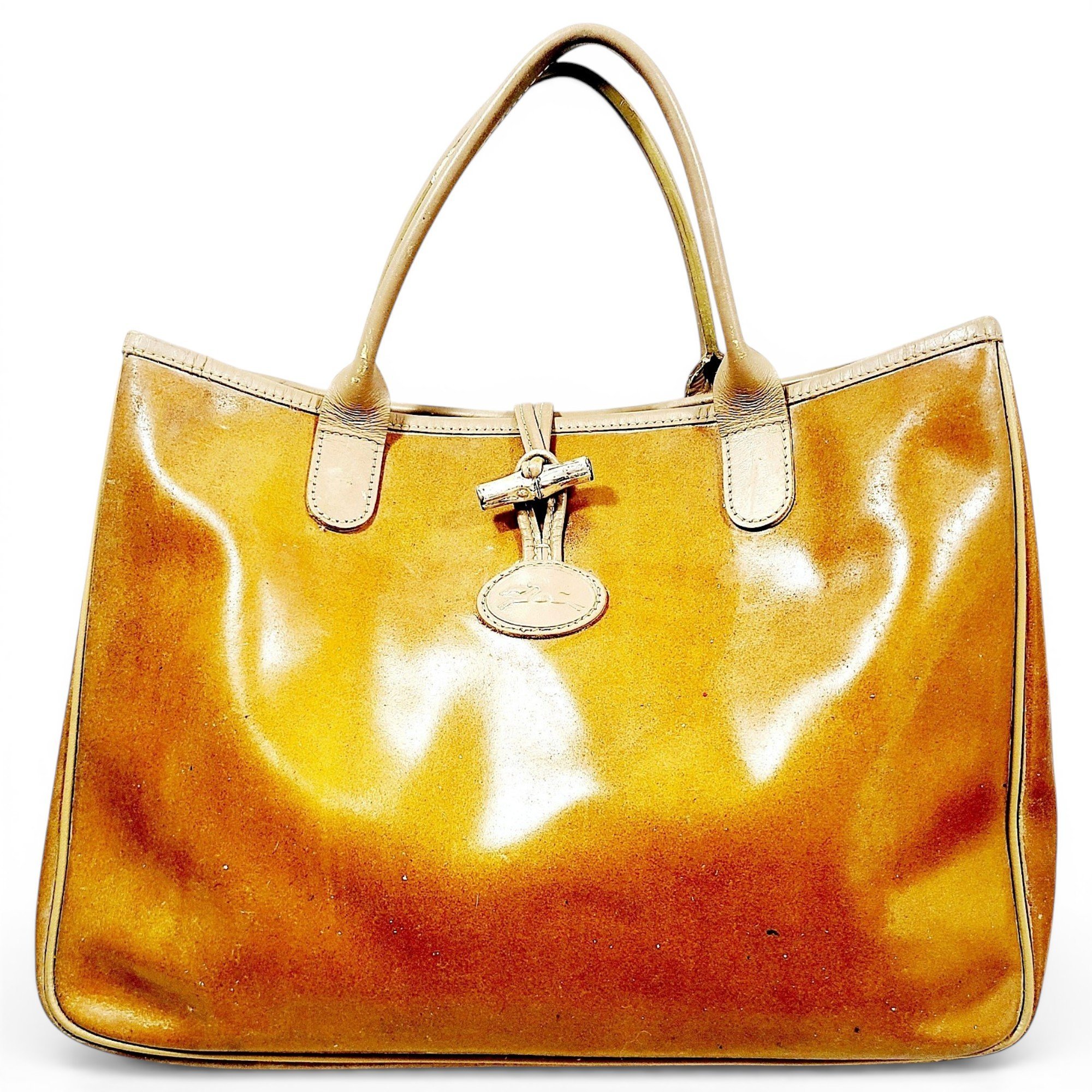 Leather satchel