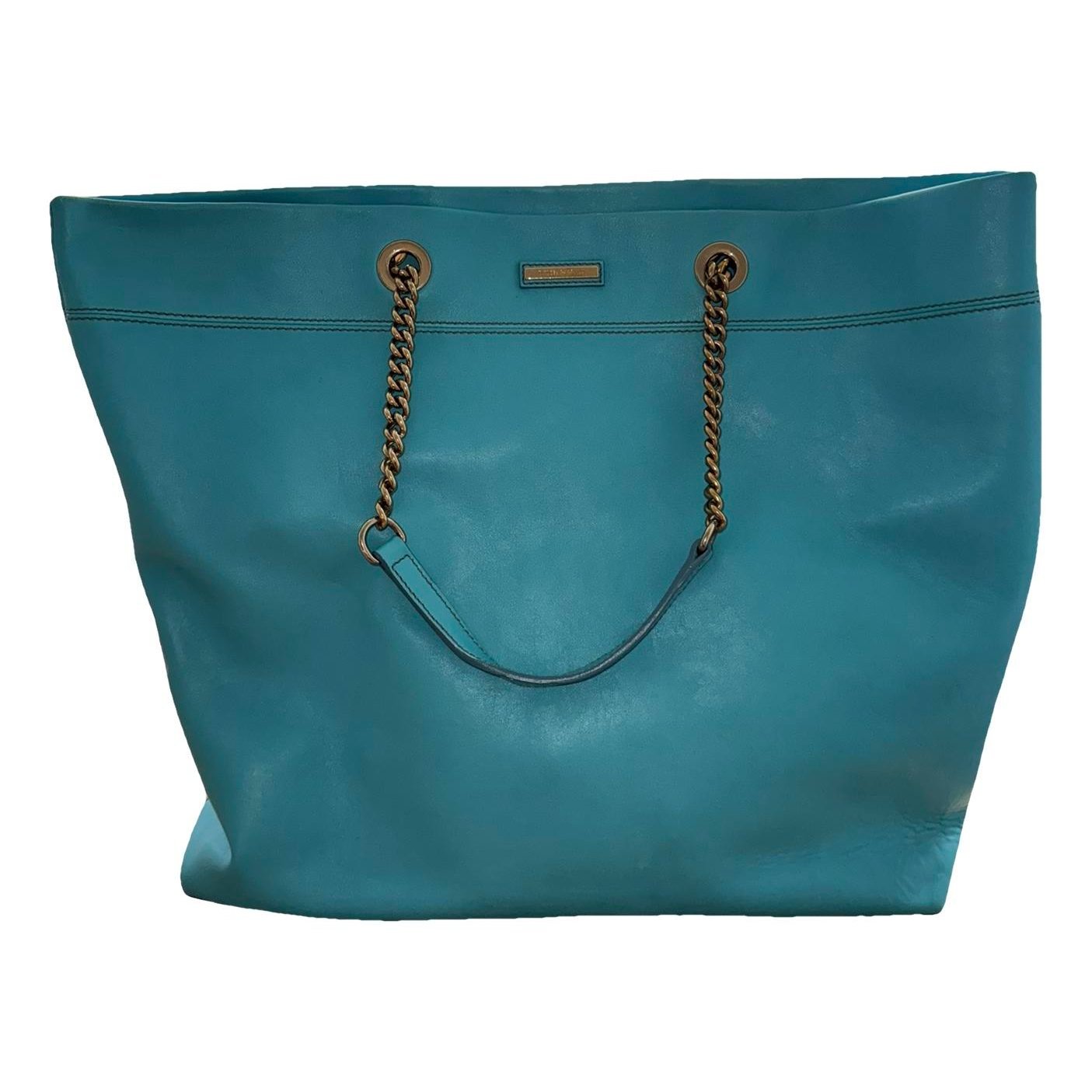 Leather tote
