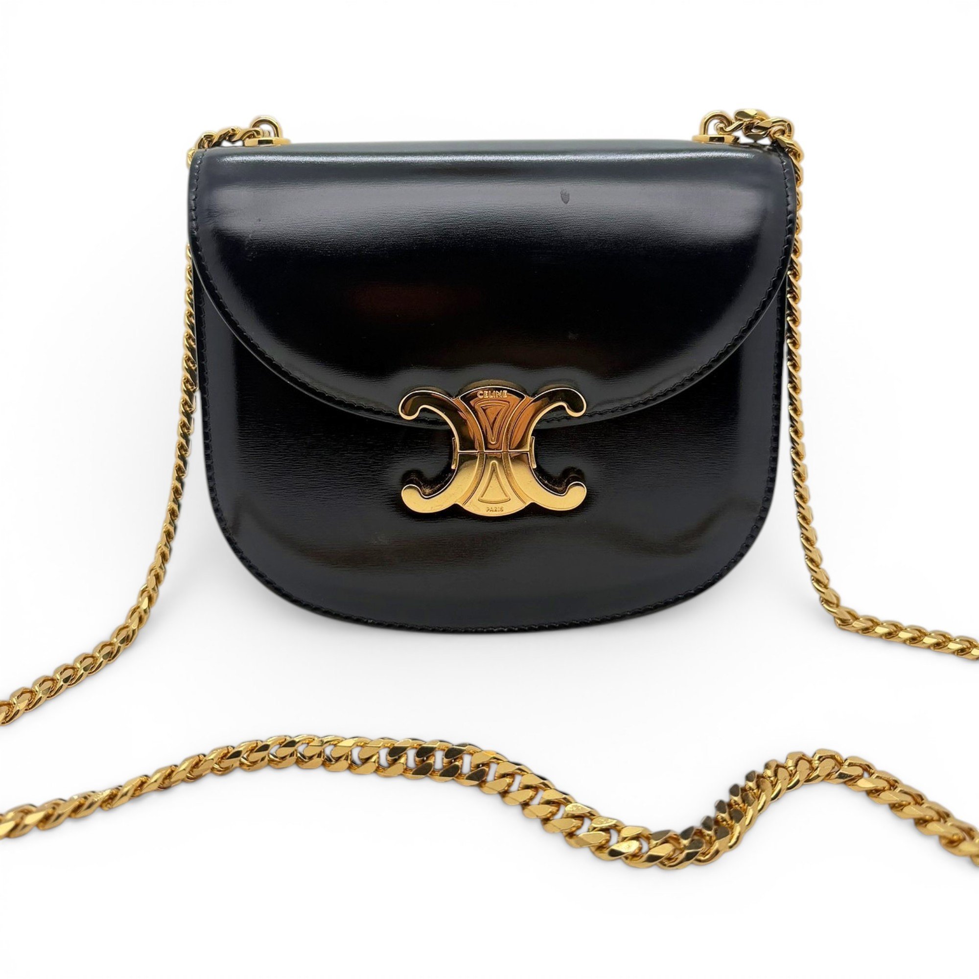 SAC 16 BESACE leather handbag