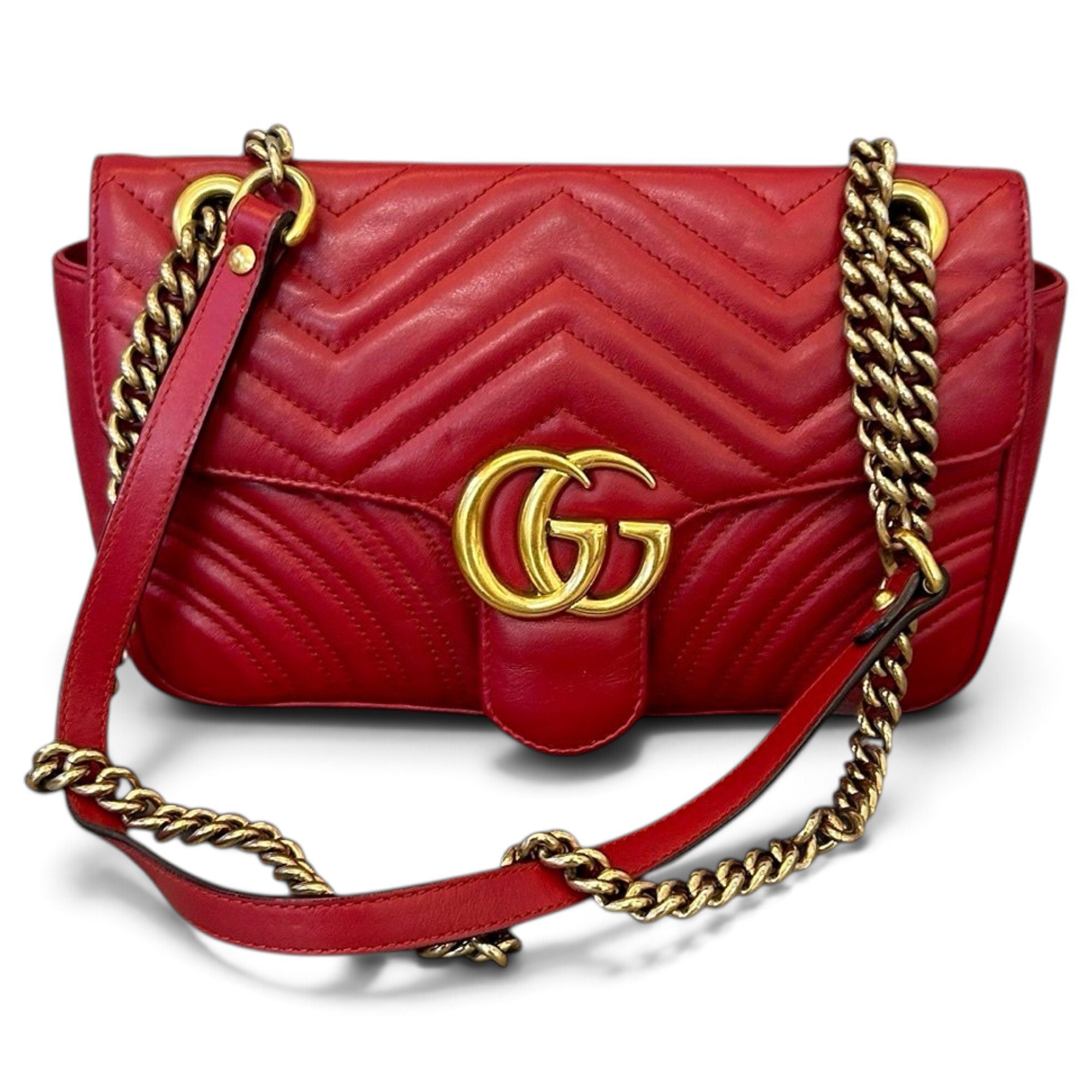GG Marmont leather handbag
