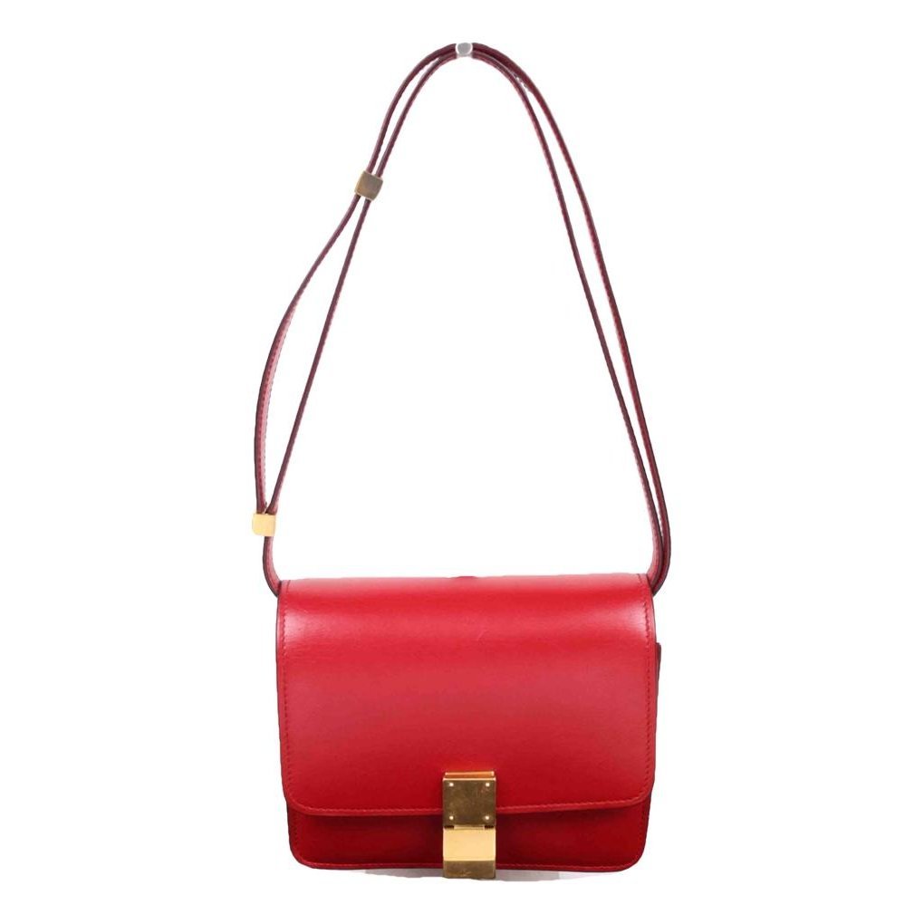 Classic leather crossbody bag