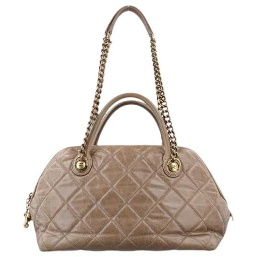 Mademoiselle leather handbag