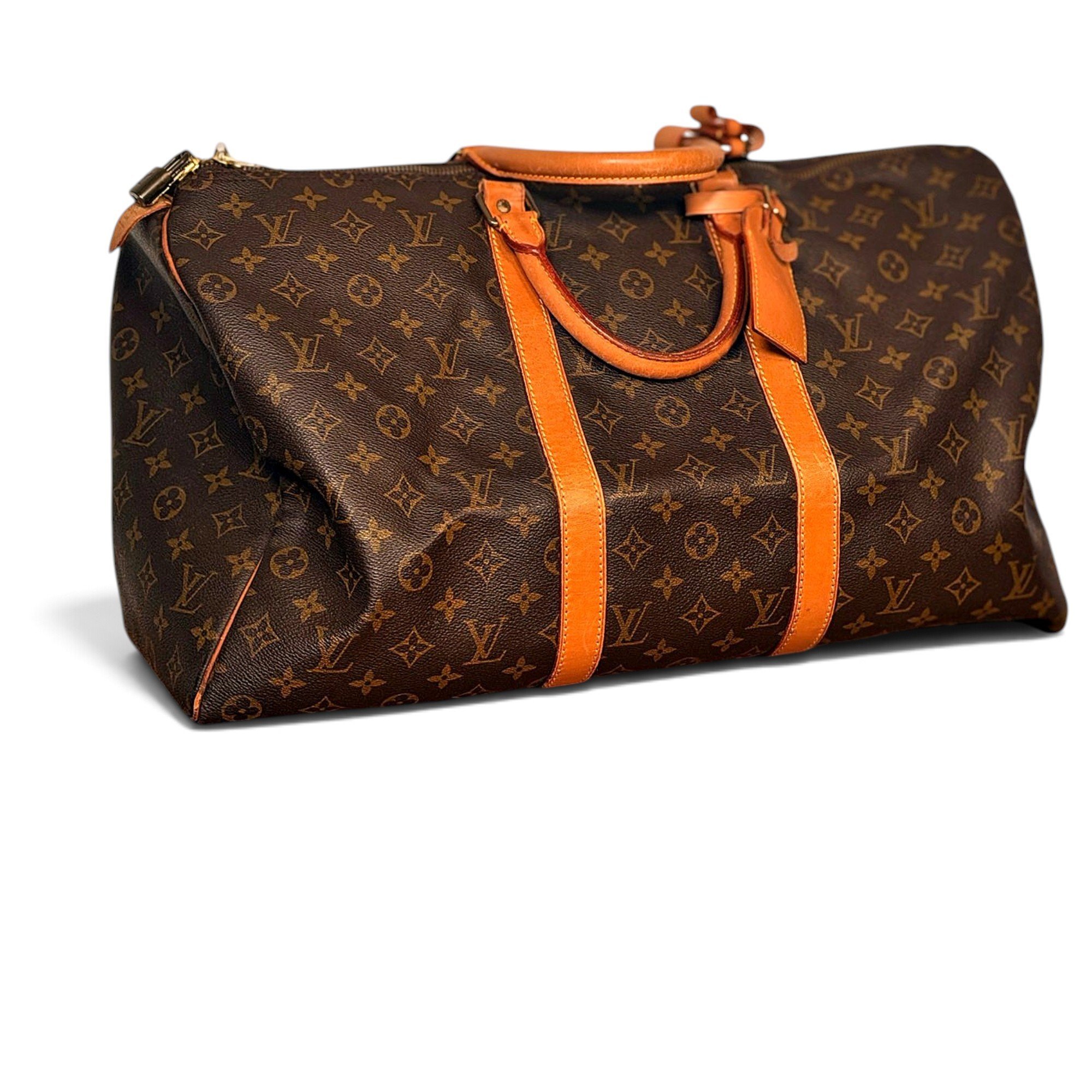 Keepall leather 48h bag