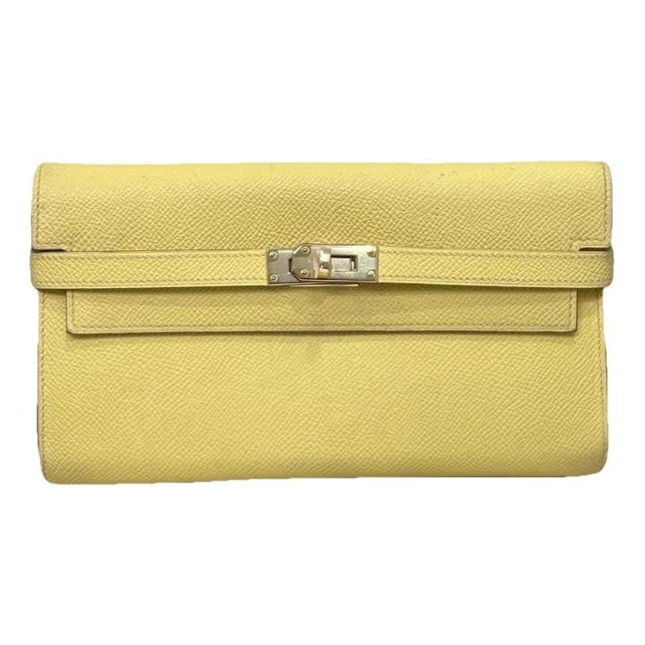 Hermes Kelly Handbag Gold Epsom Leather
