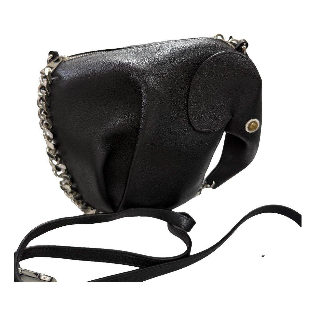 Animals leather handbag