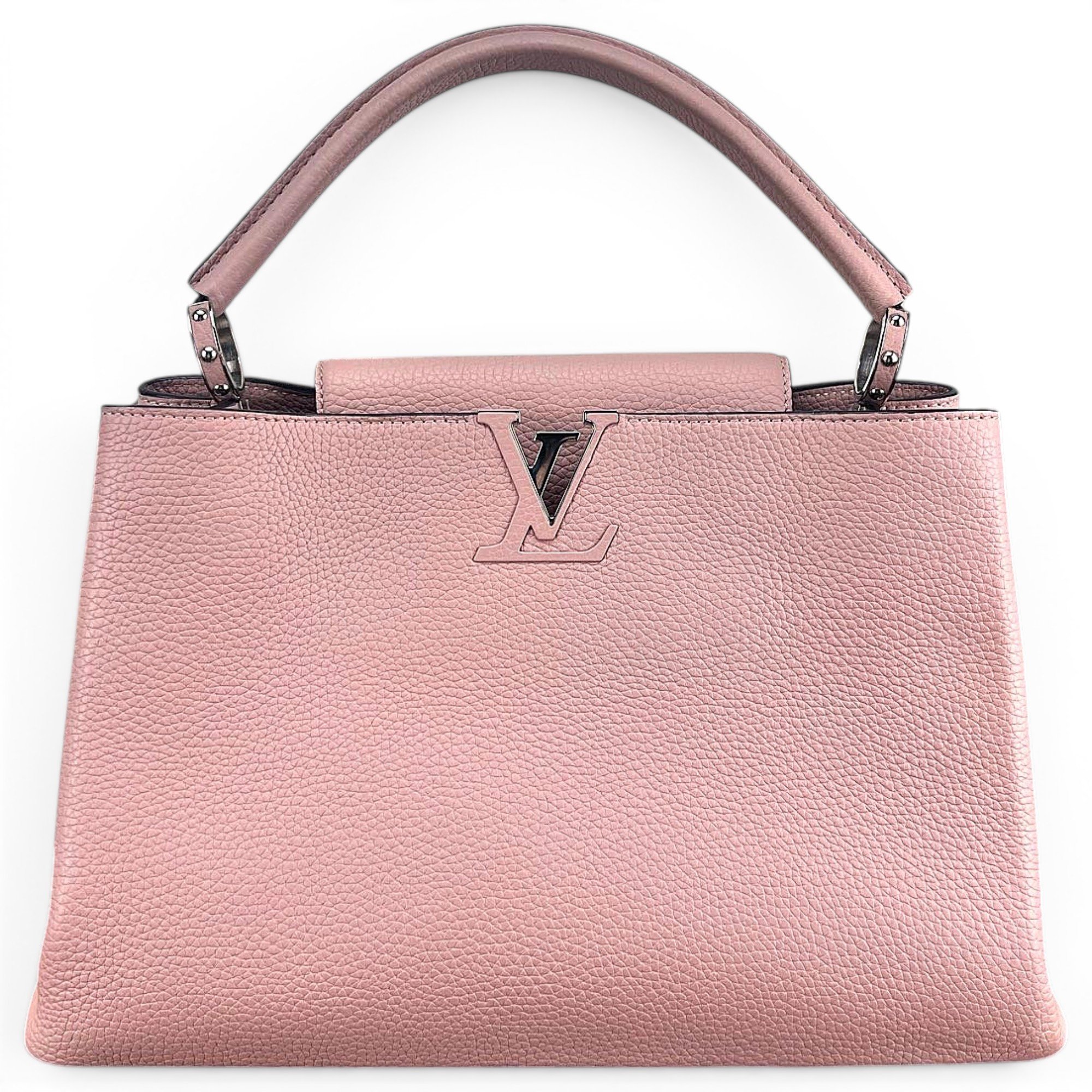 Capucines leather handbag